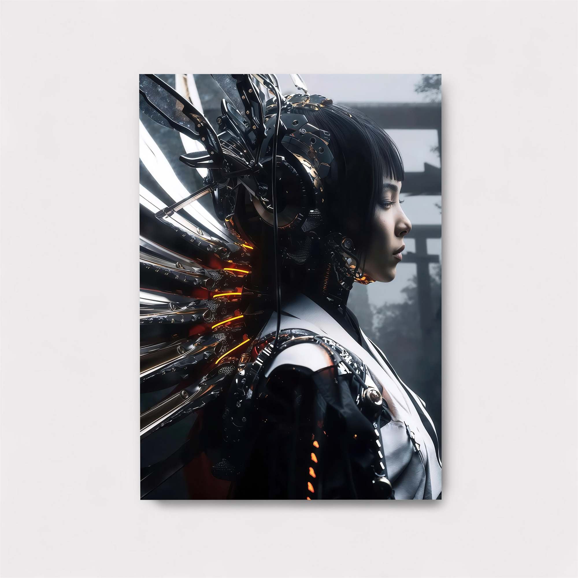 Steampunk Bloom Safe Wall Magnetic / M