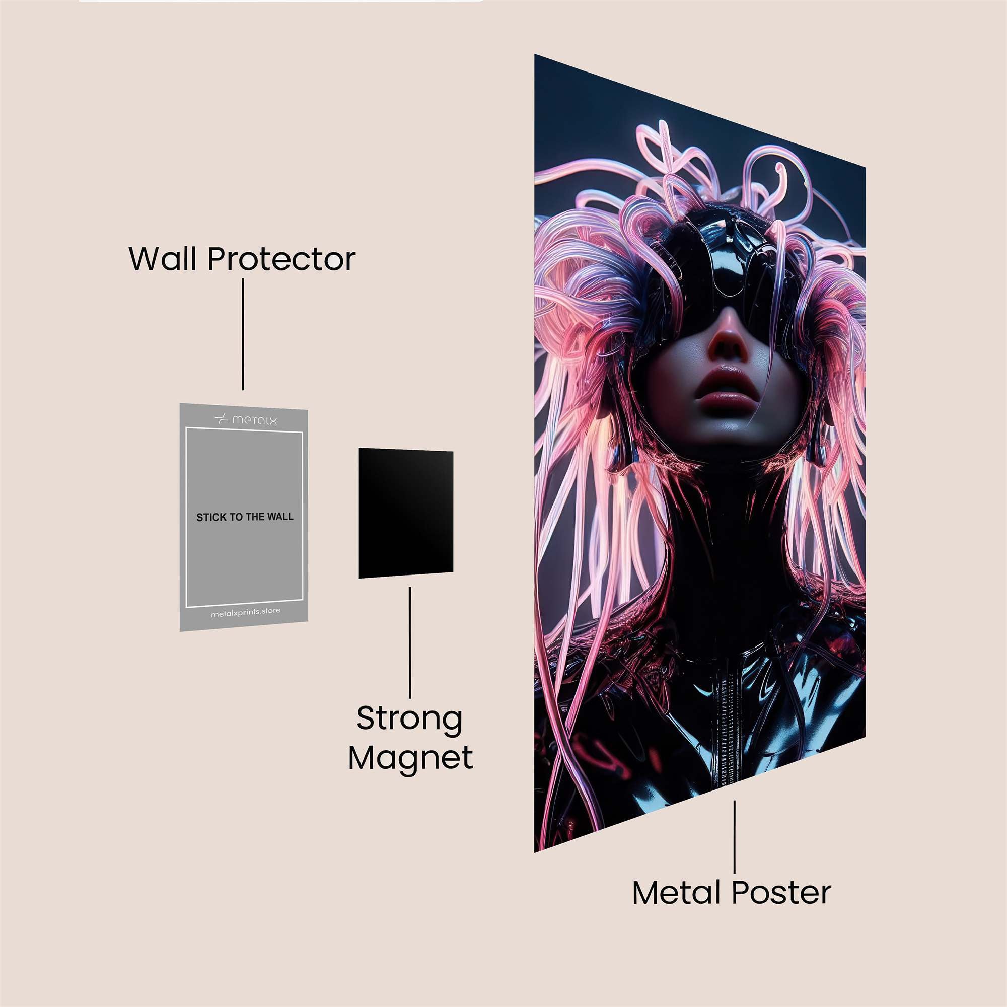 Iron Monarch Safe Wall Magnetic / M