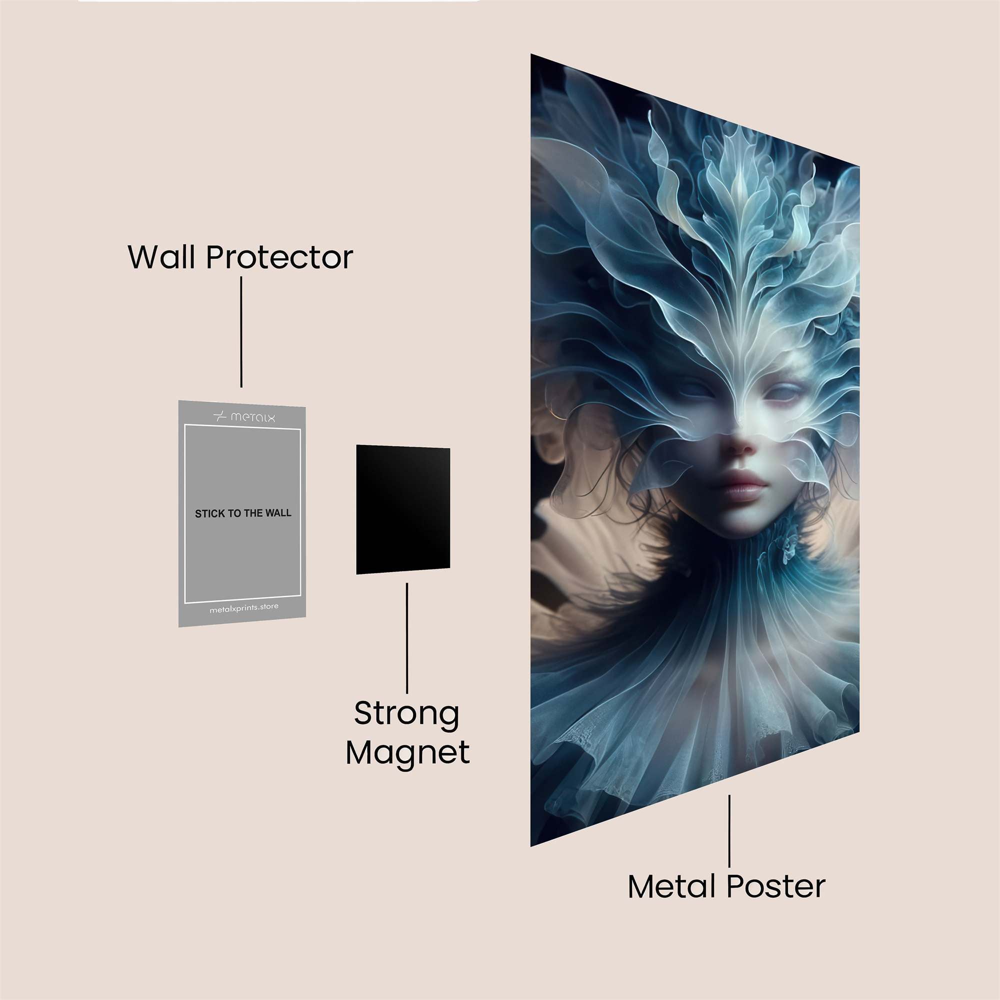 Darth Intense Safe Wall Magnetic / M