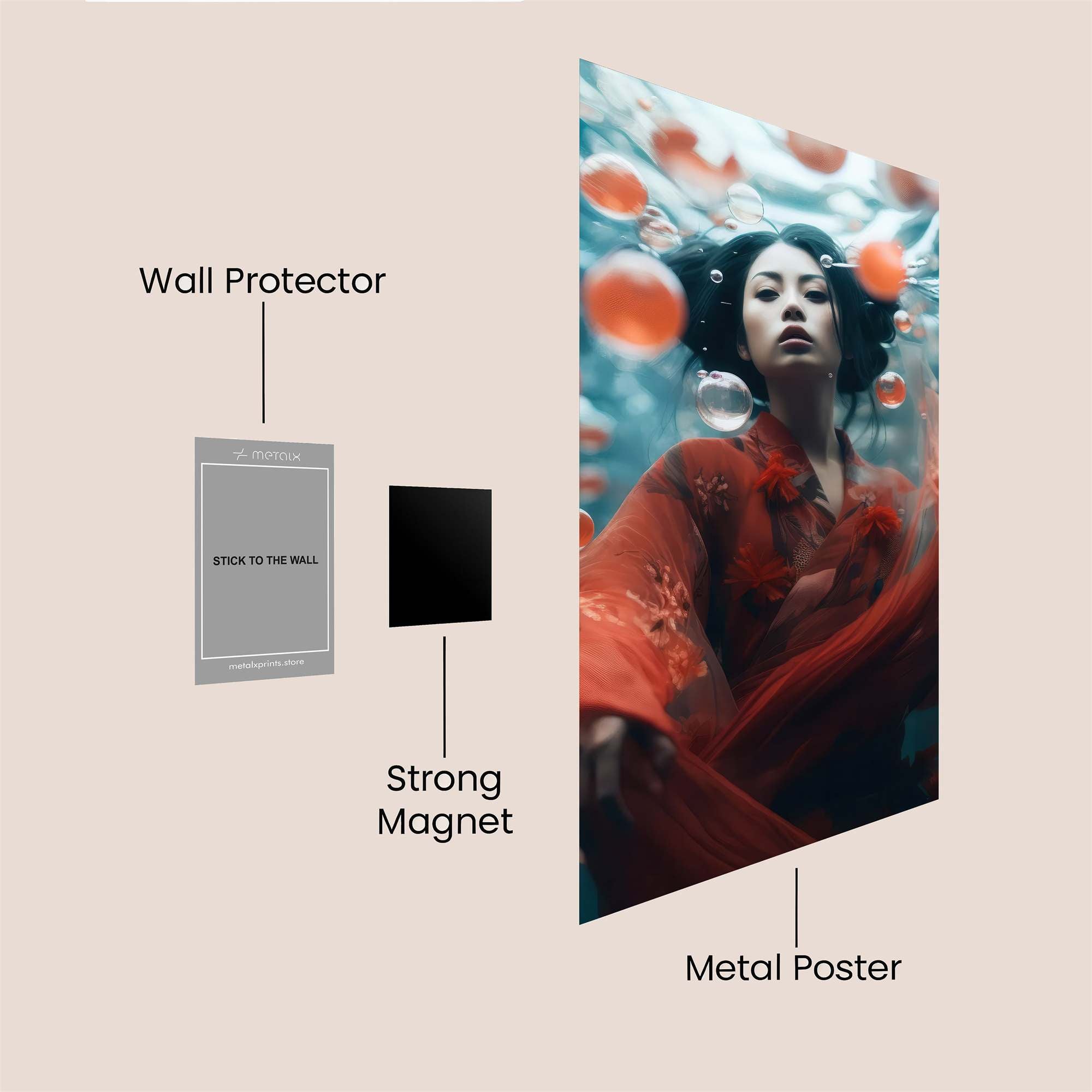 Darth Menacing Safe Wall Magnetic / M