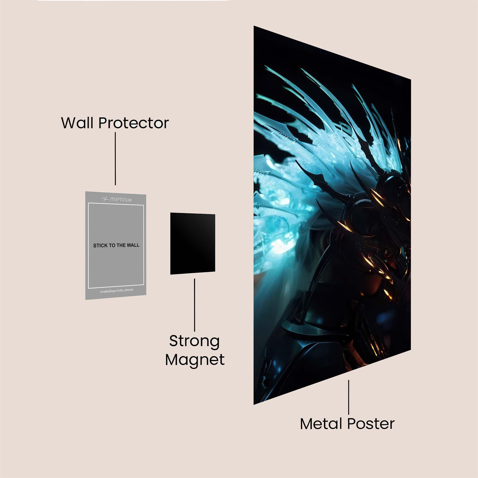 AstroMystical Safe Wall Magnetic / M