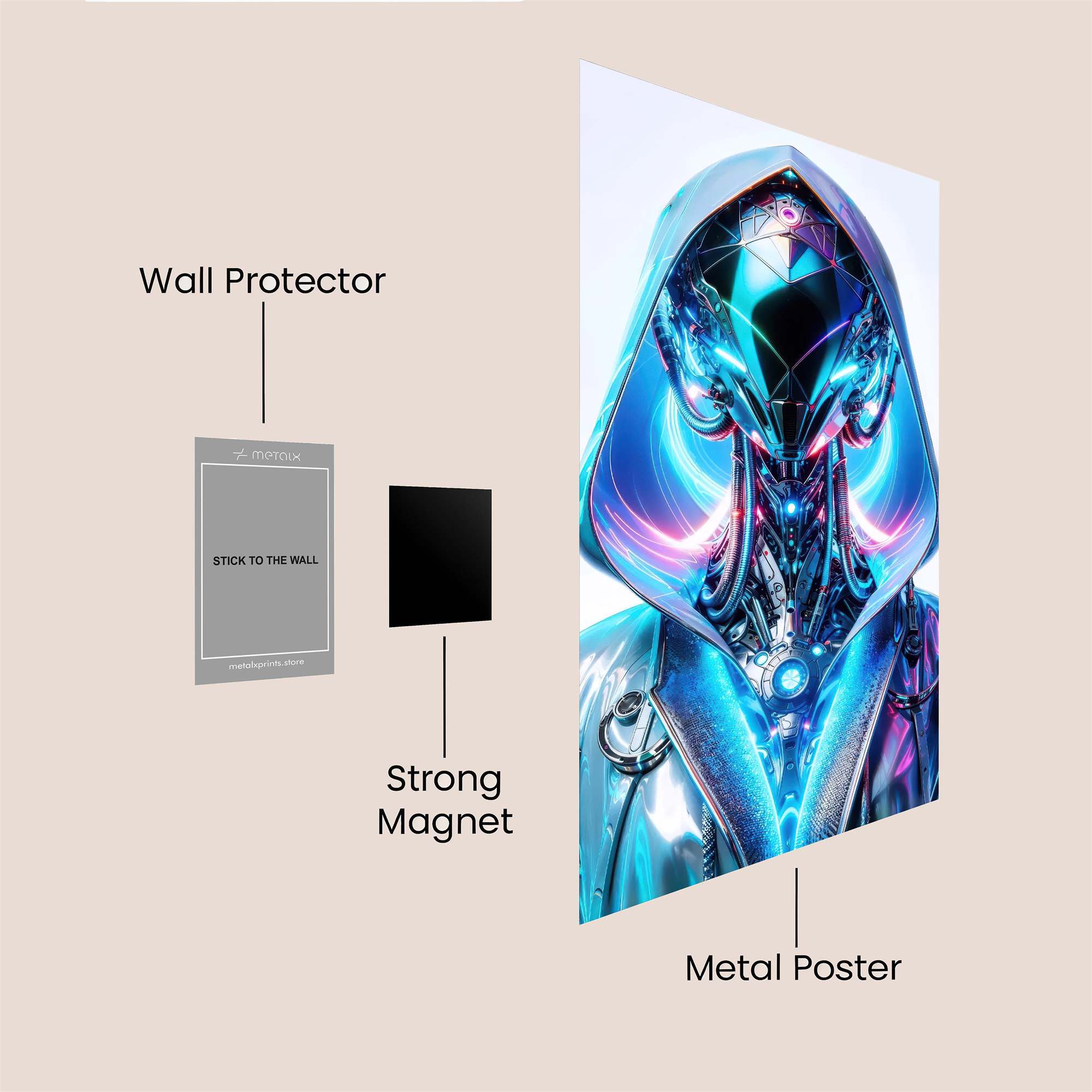 Anubis Focus Safe Wall Magnetic / M