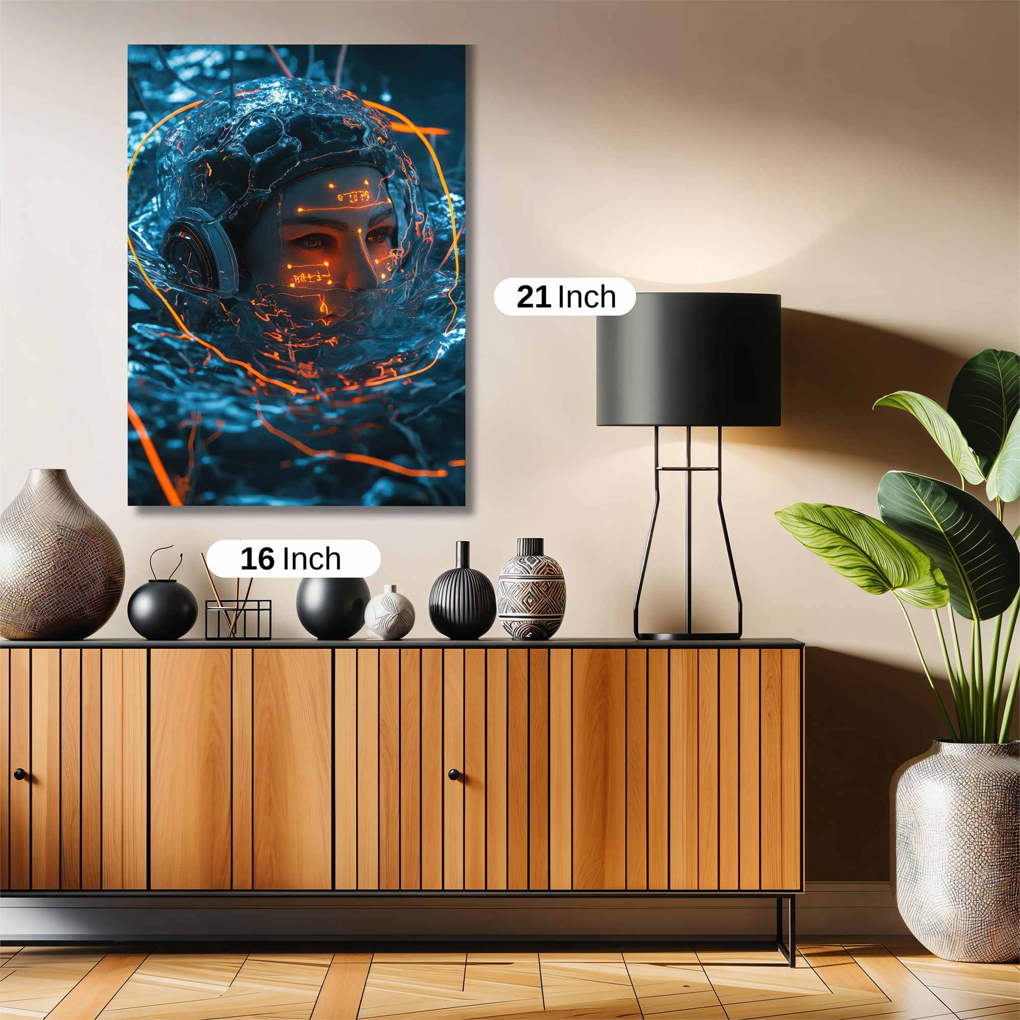 Flash Fiery Safe Wall Magnetic / M