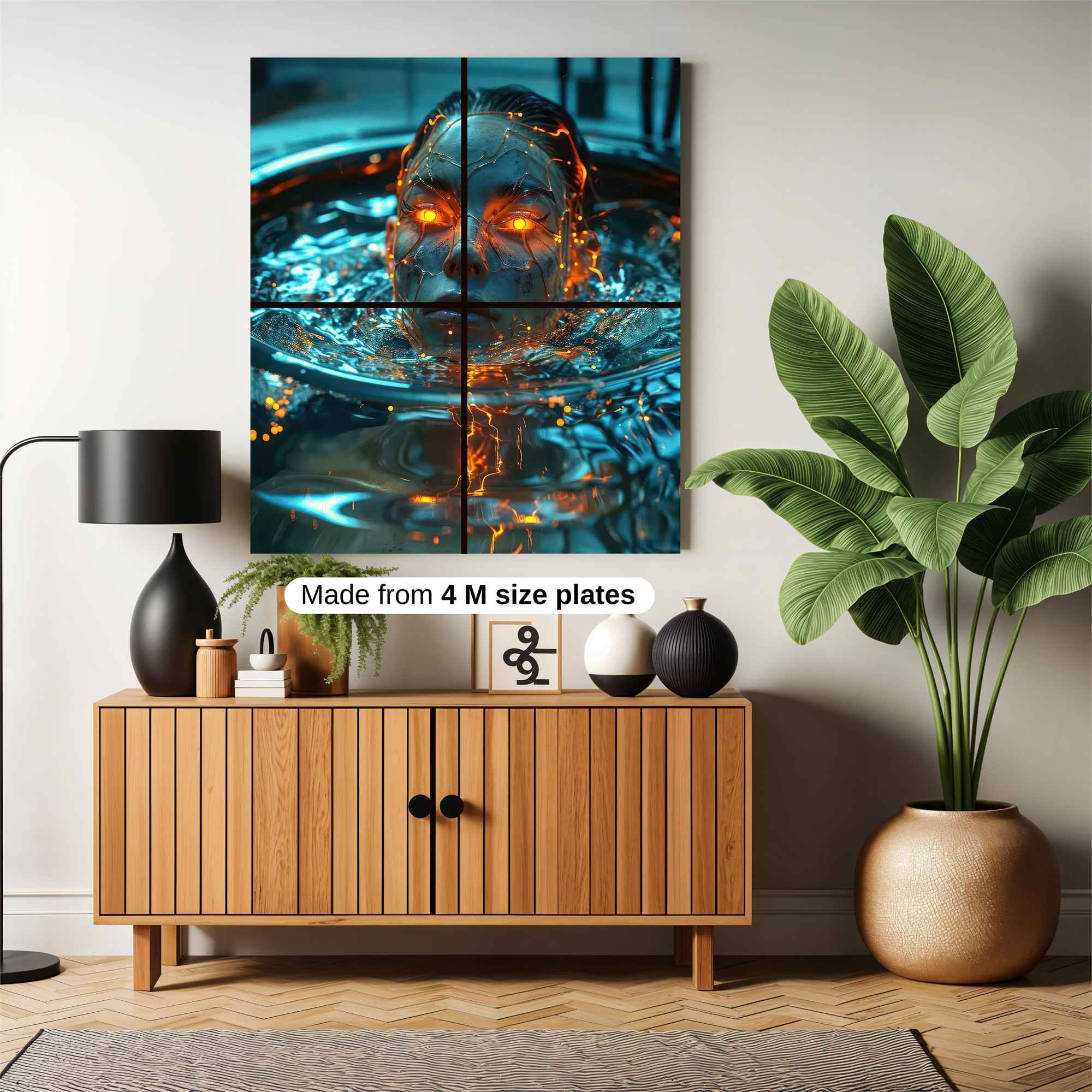 Chrono Glow Safe Wall Magnetic / M