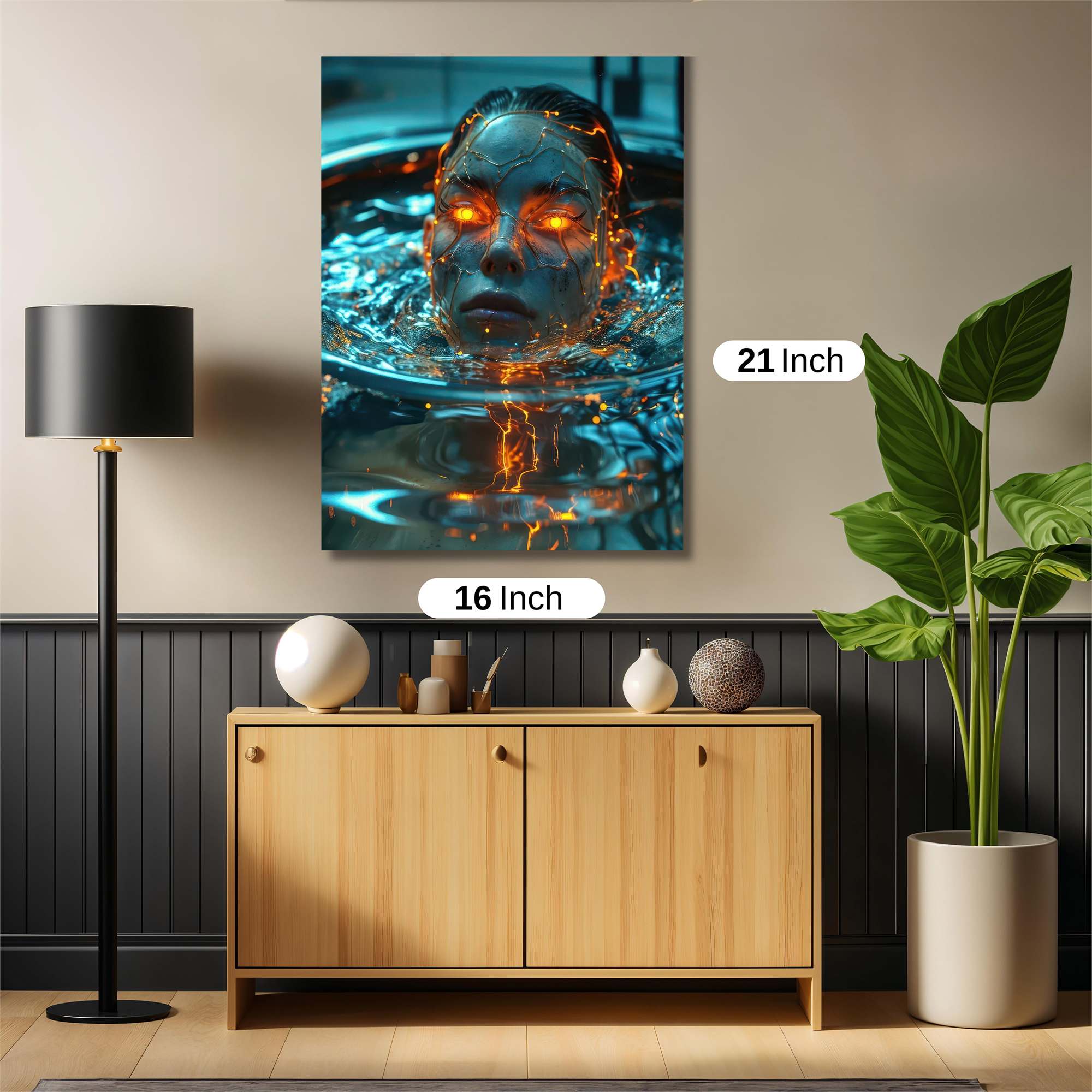 Chrono Glow Safe Wall Magnetic / M