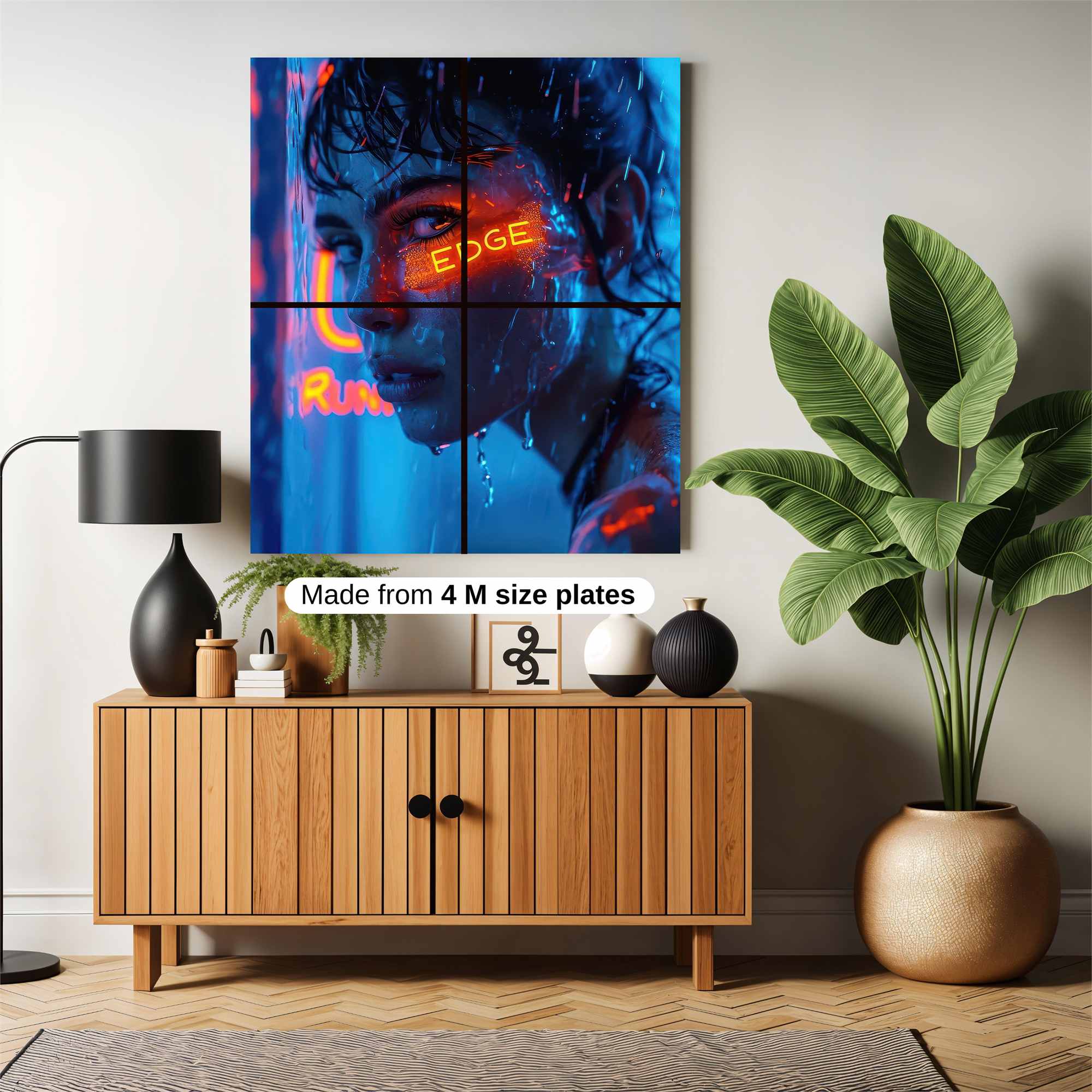 Superman Radiant Safe Wall Magnetic / M