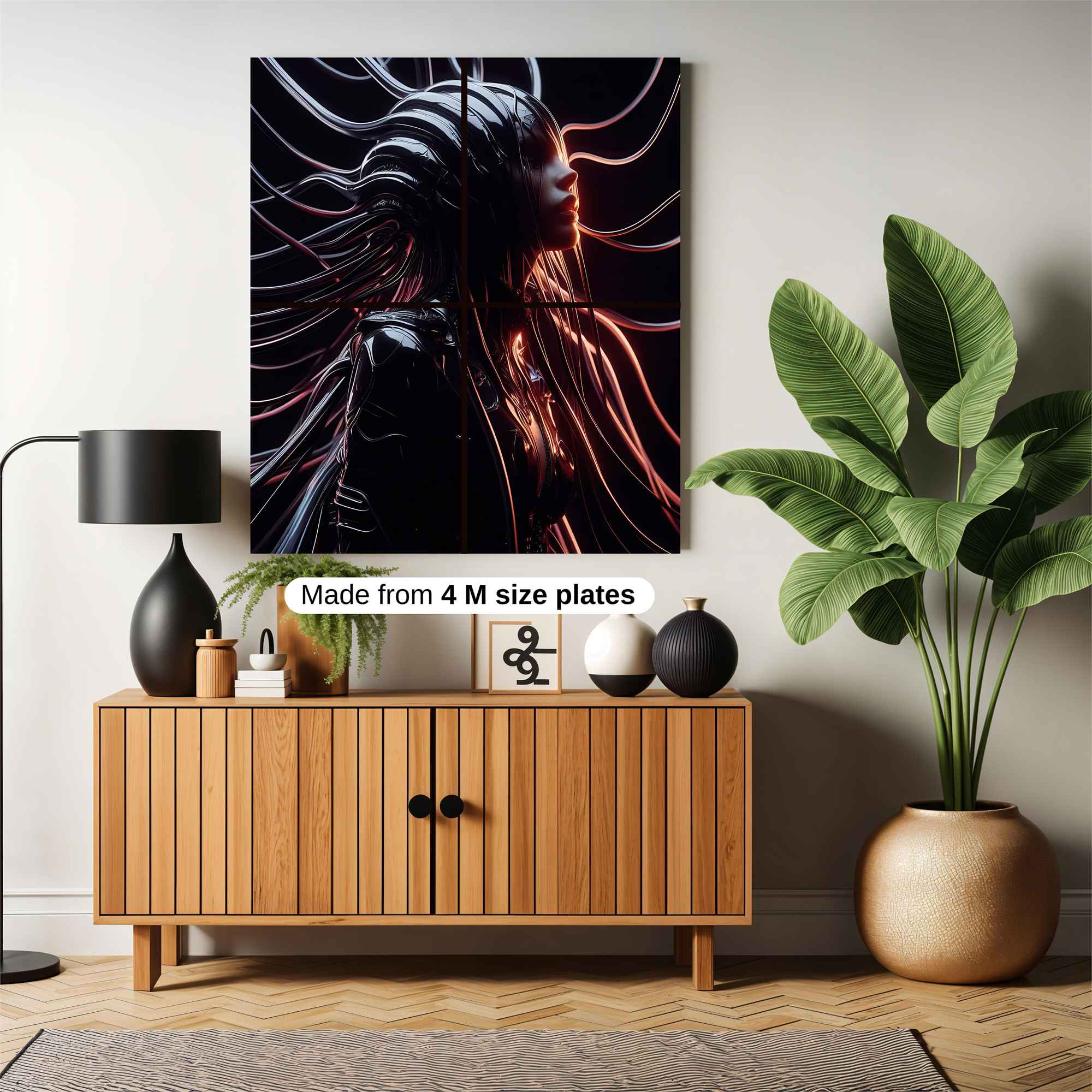 Captain Resilient Safe Wall Magnetic / M