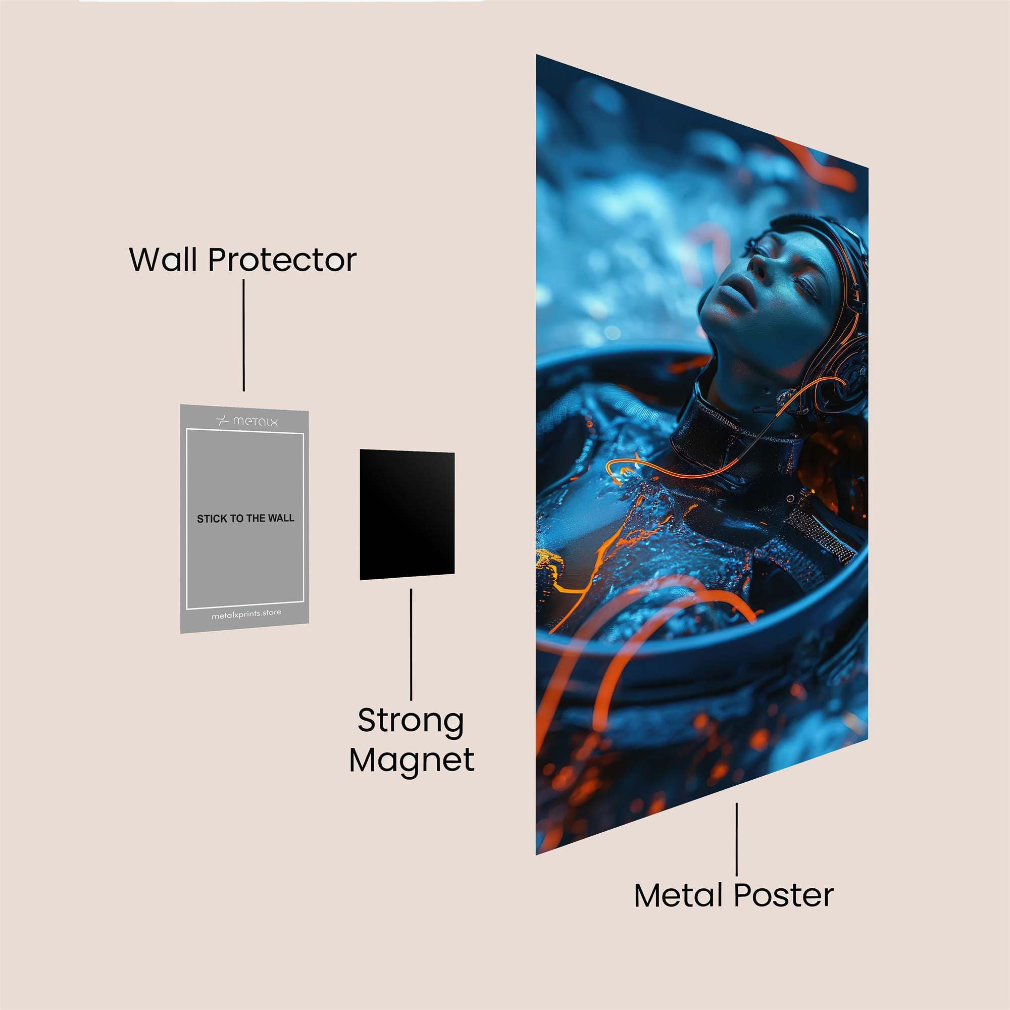 Camera Royale Safe Wall Magnetic / M