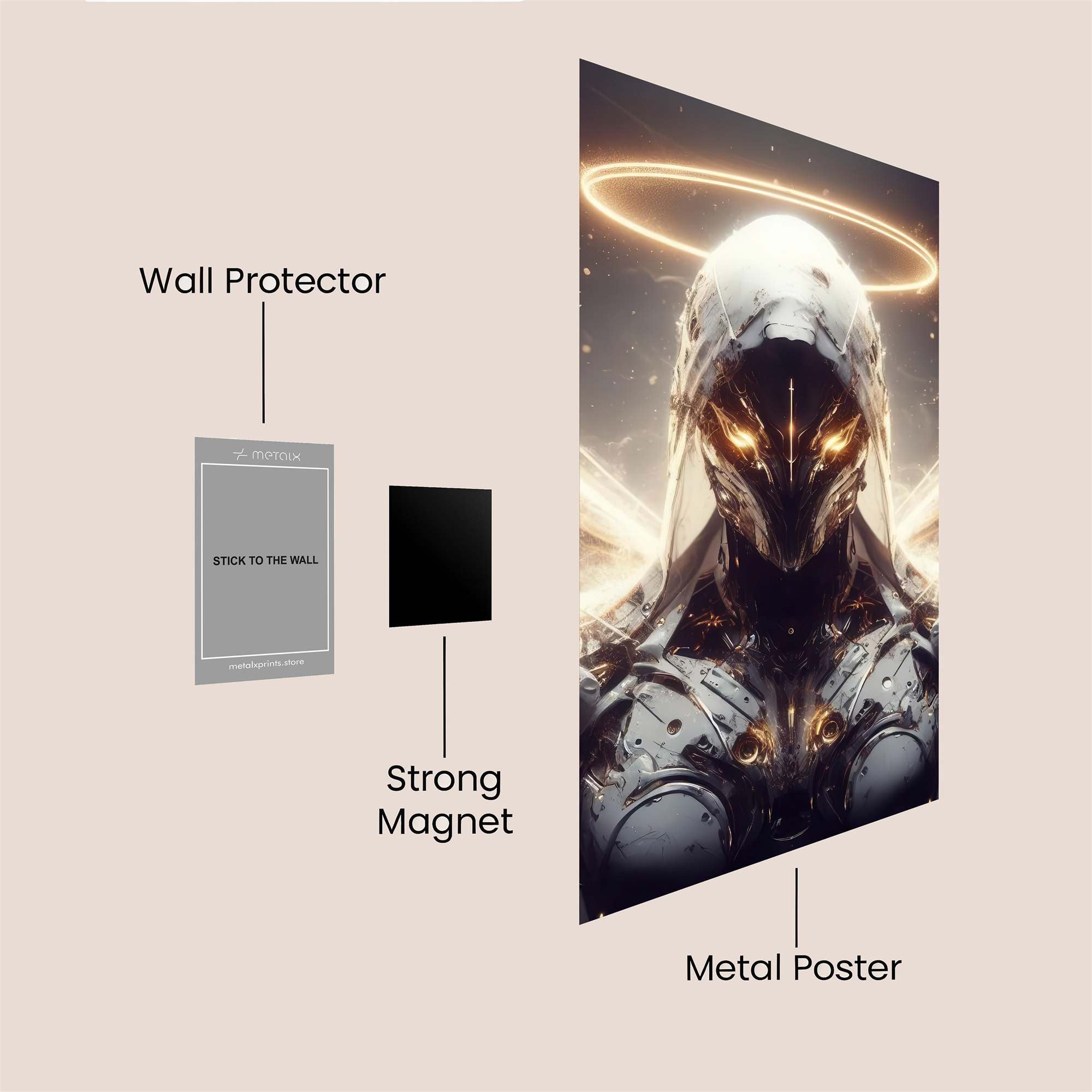 Ape Elegance Safe Wall Magnetic / M