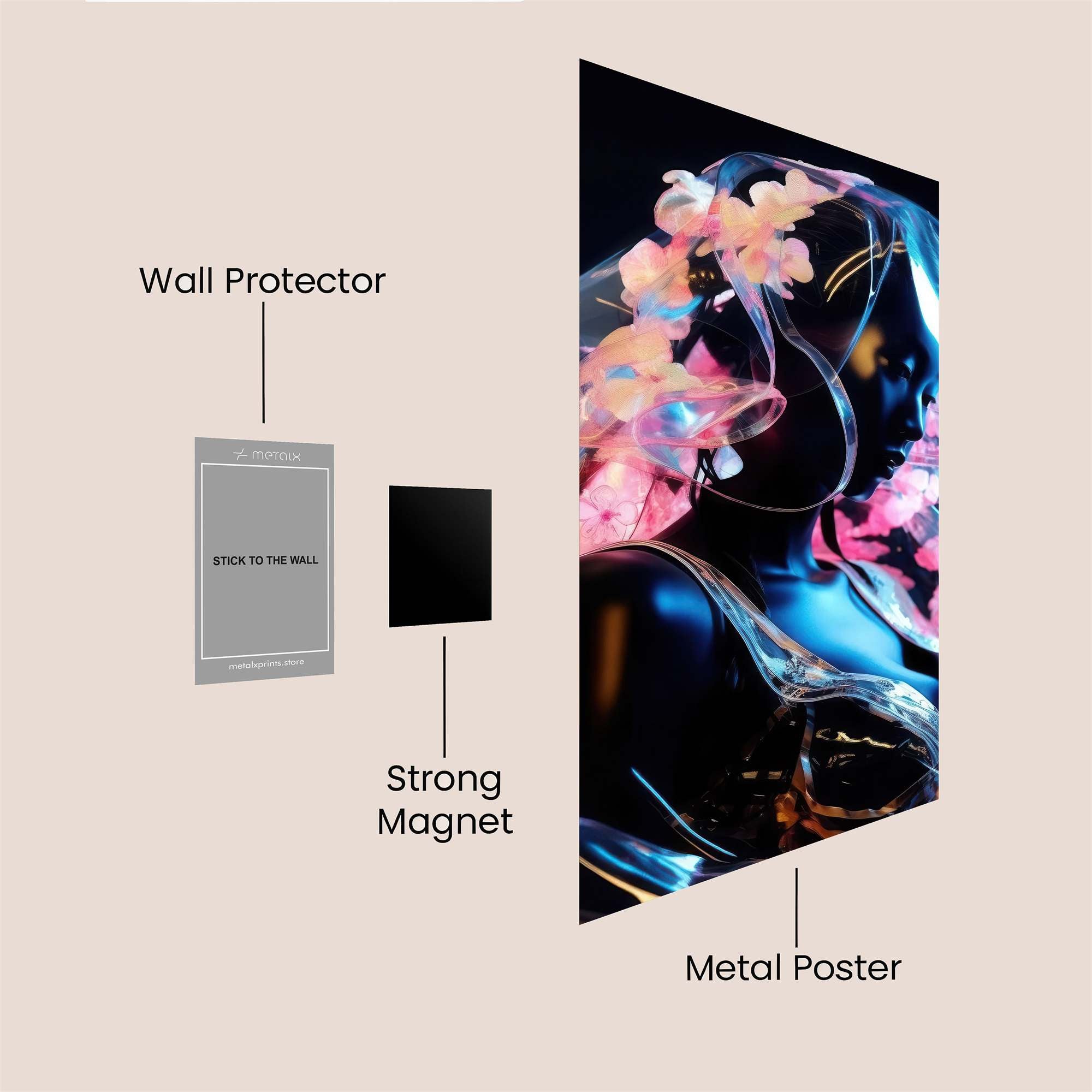 Ape Elegance Safe Wall Magnetic / M