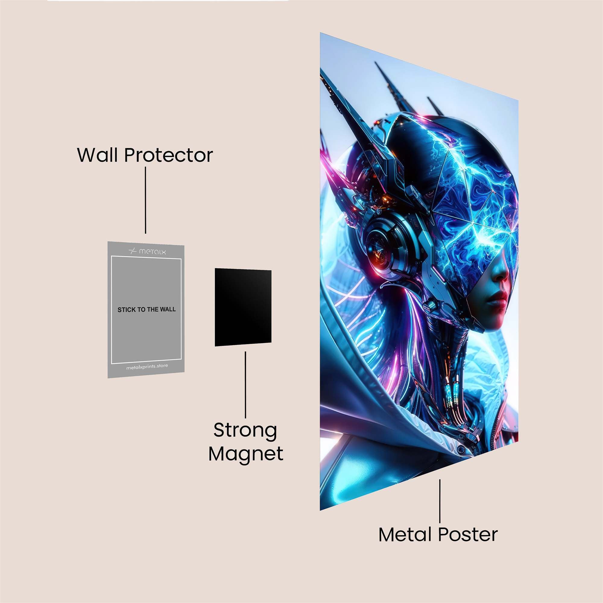 Potion Whimsy Safe Wall Magnetic / M