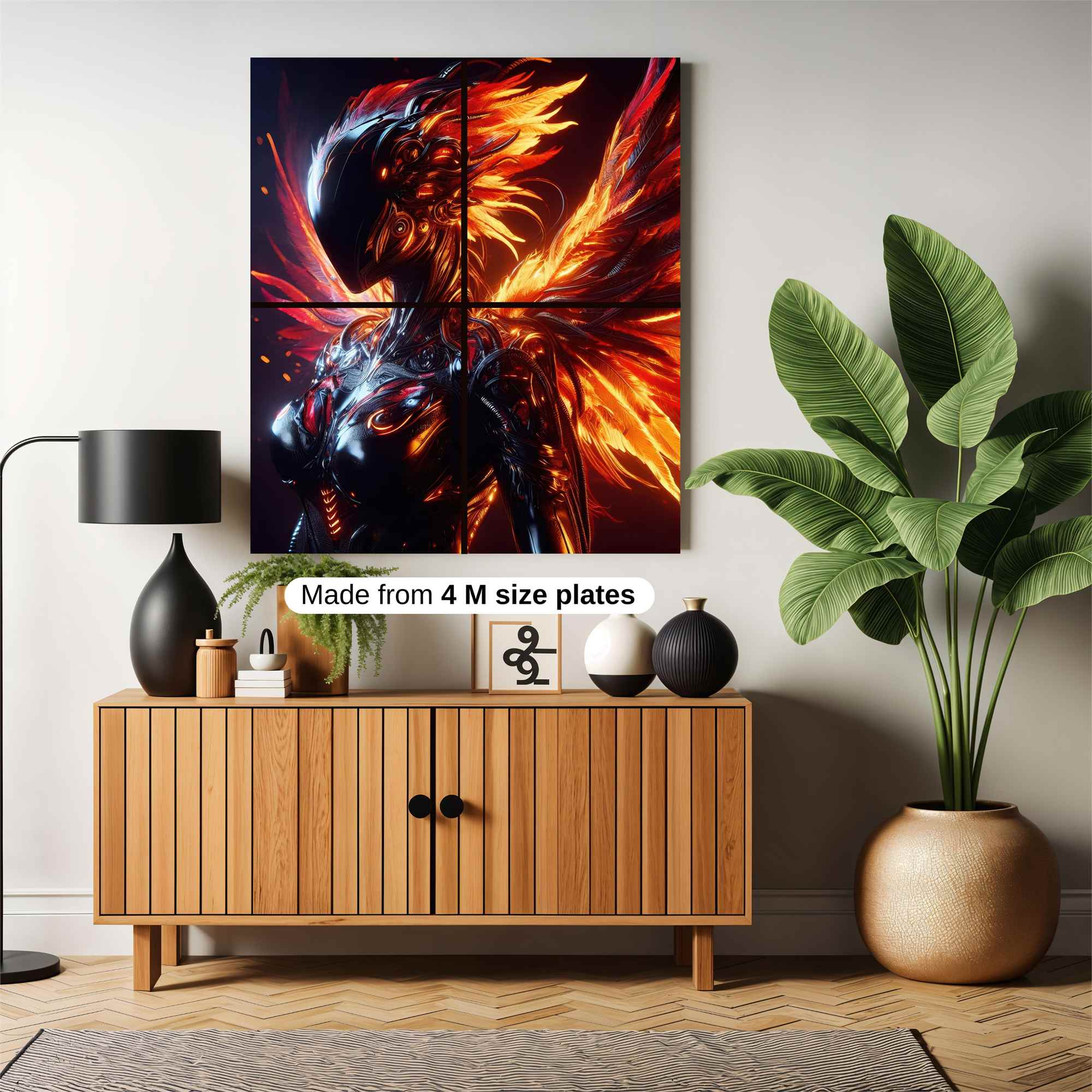 Blue Enigma Safe Wall Magnetic / M