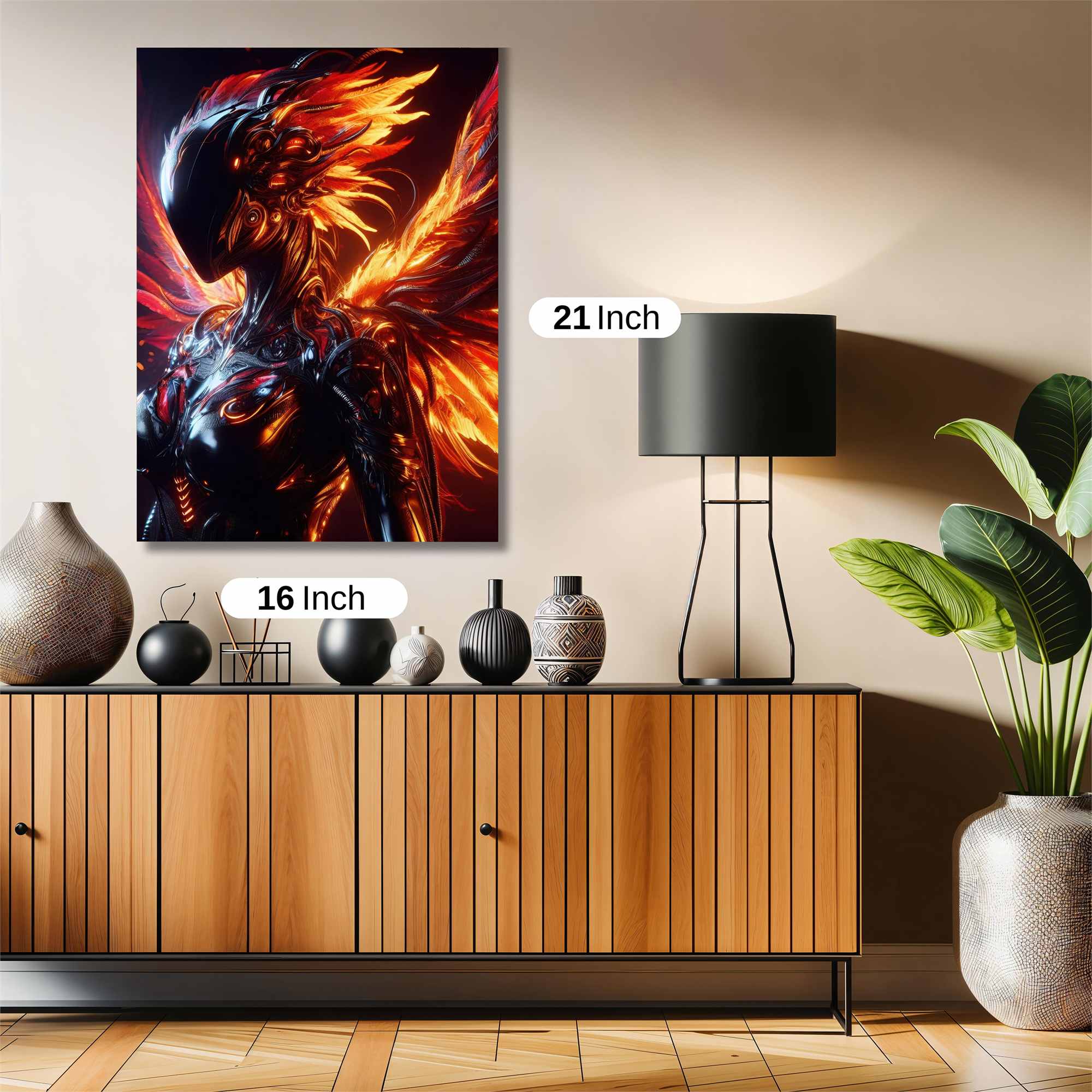 Blue Enigma Safe Wall Magnetic / M