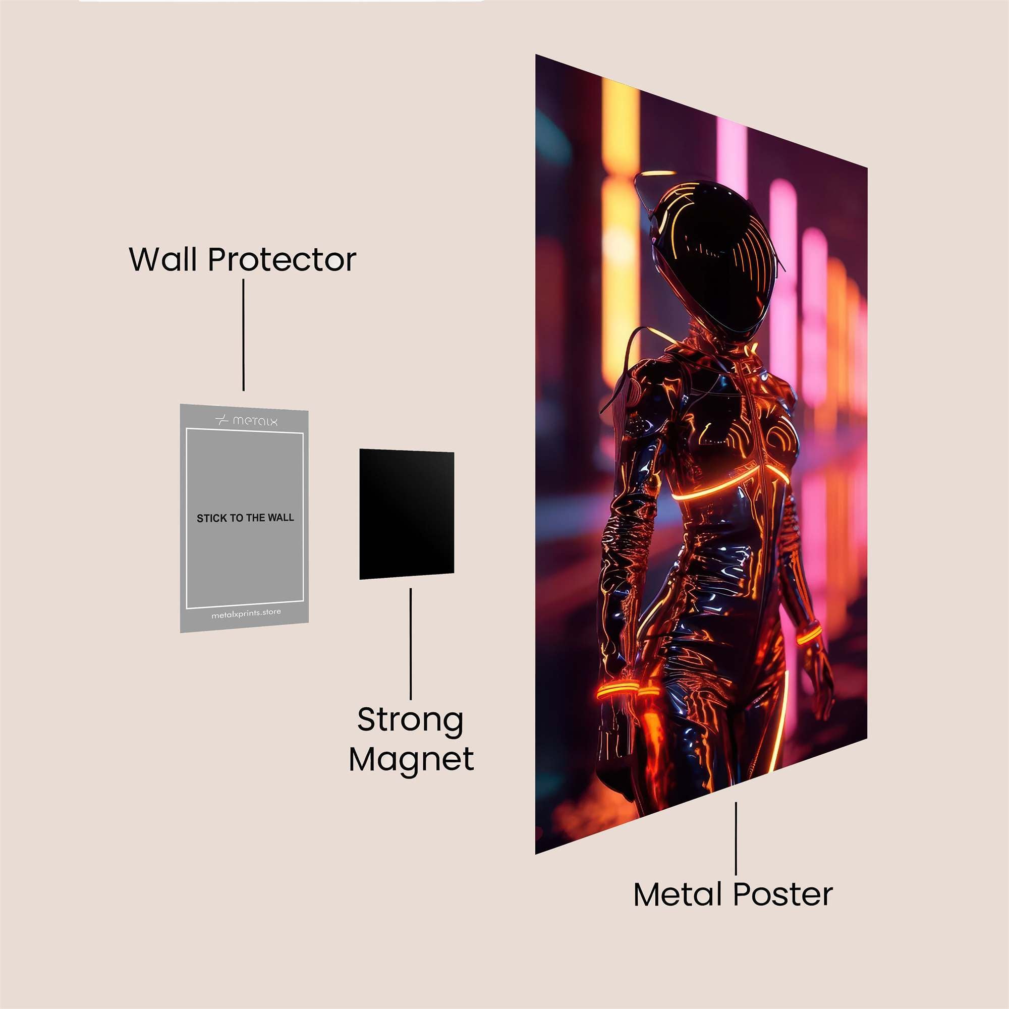 Forest Haven Safe Wall Magnetic / M