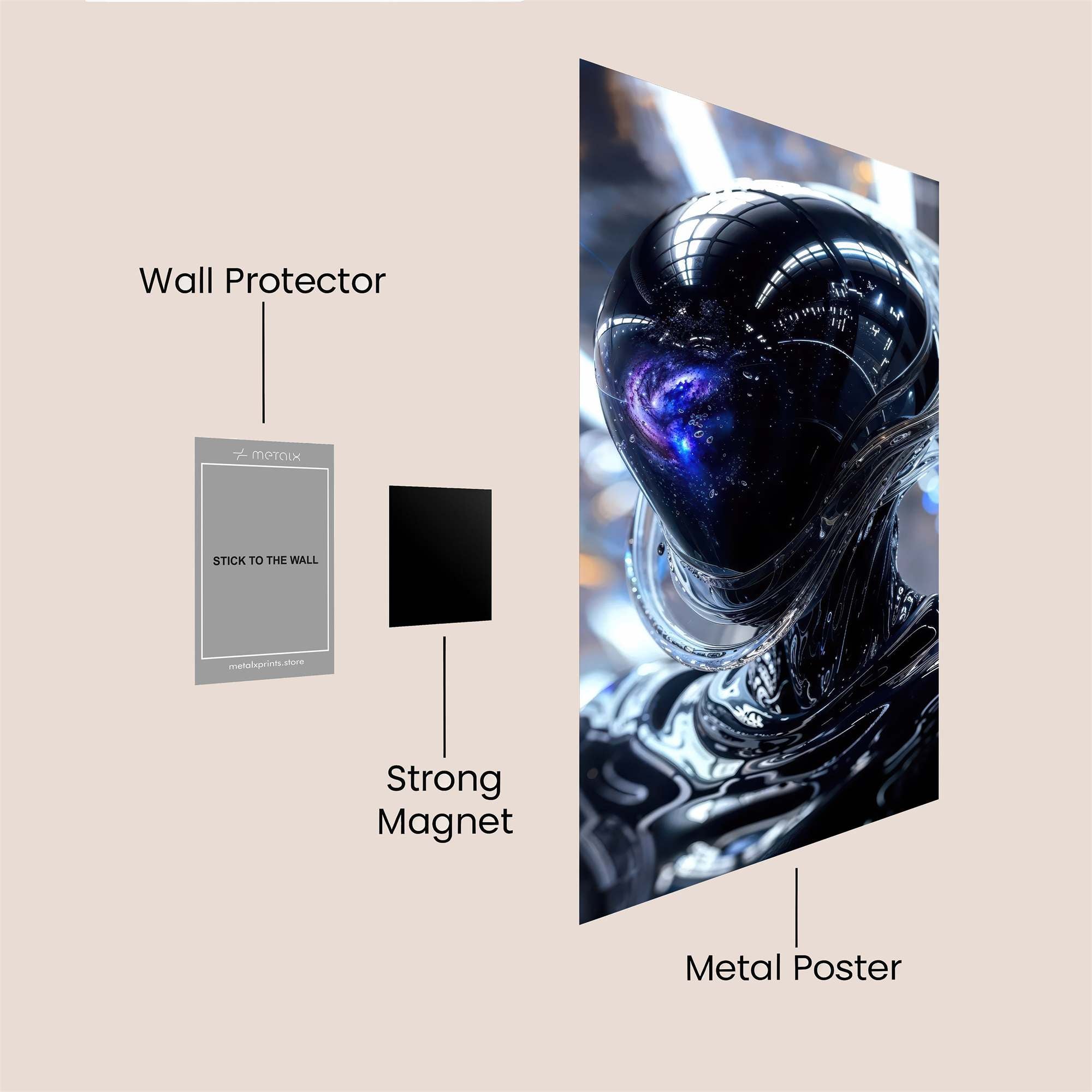 YinYang Enigma Safe Wall Magnetic / M