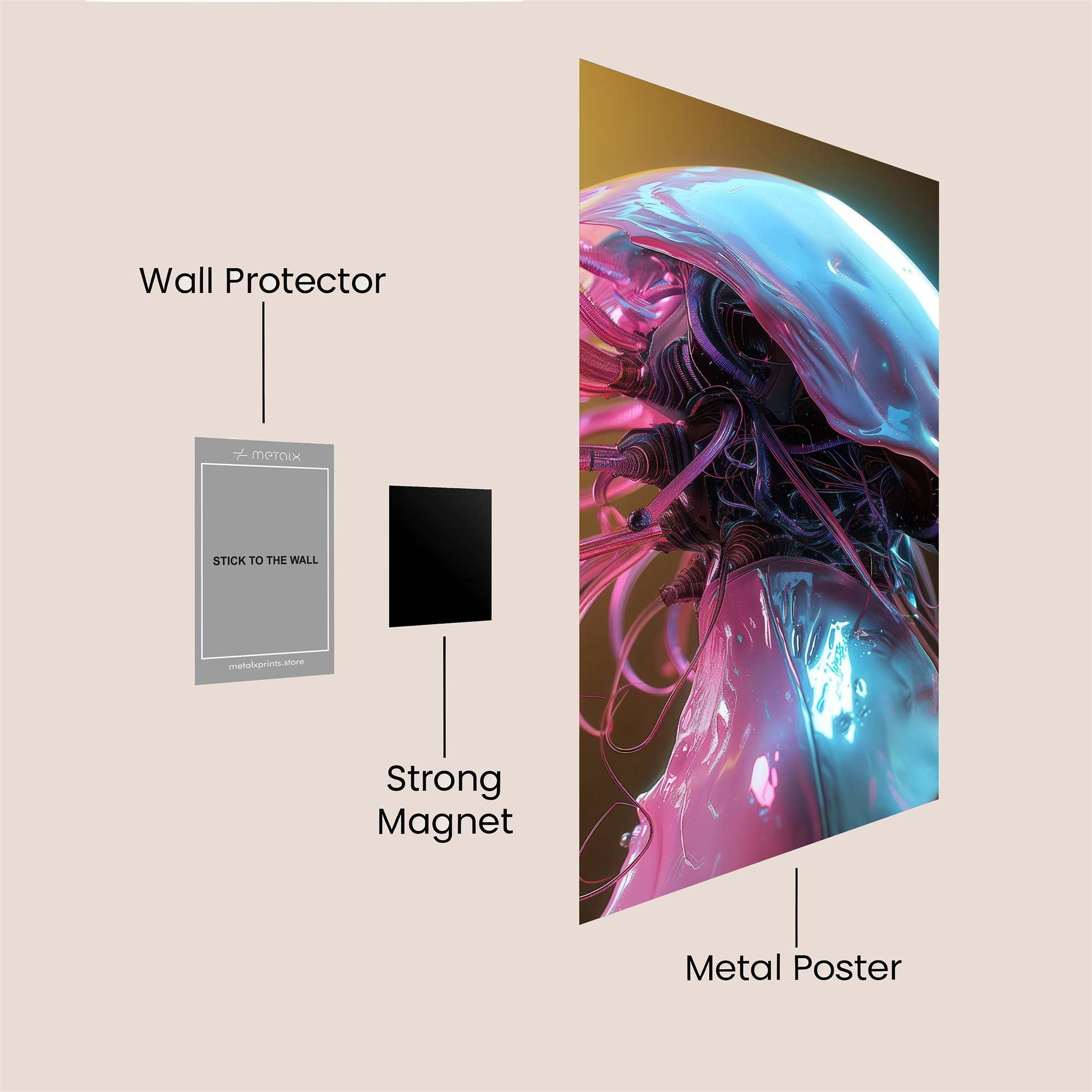 Forest Haven Safe Wall Magnetic / M