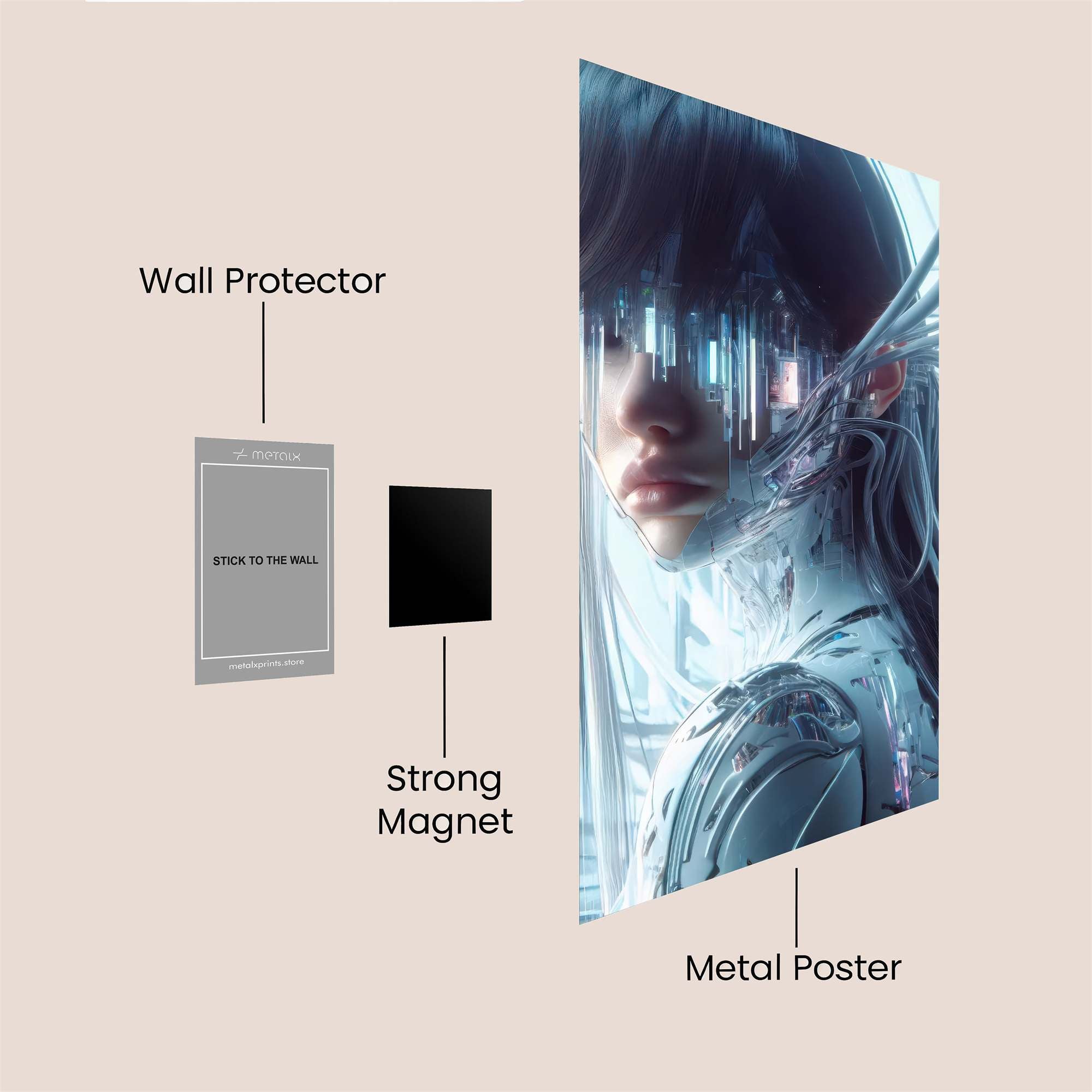 Forest Haven Safe Wall Magnetic / M