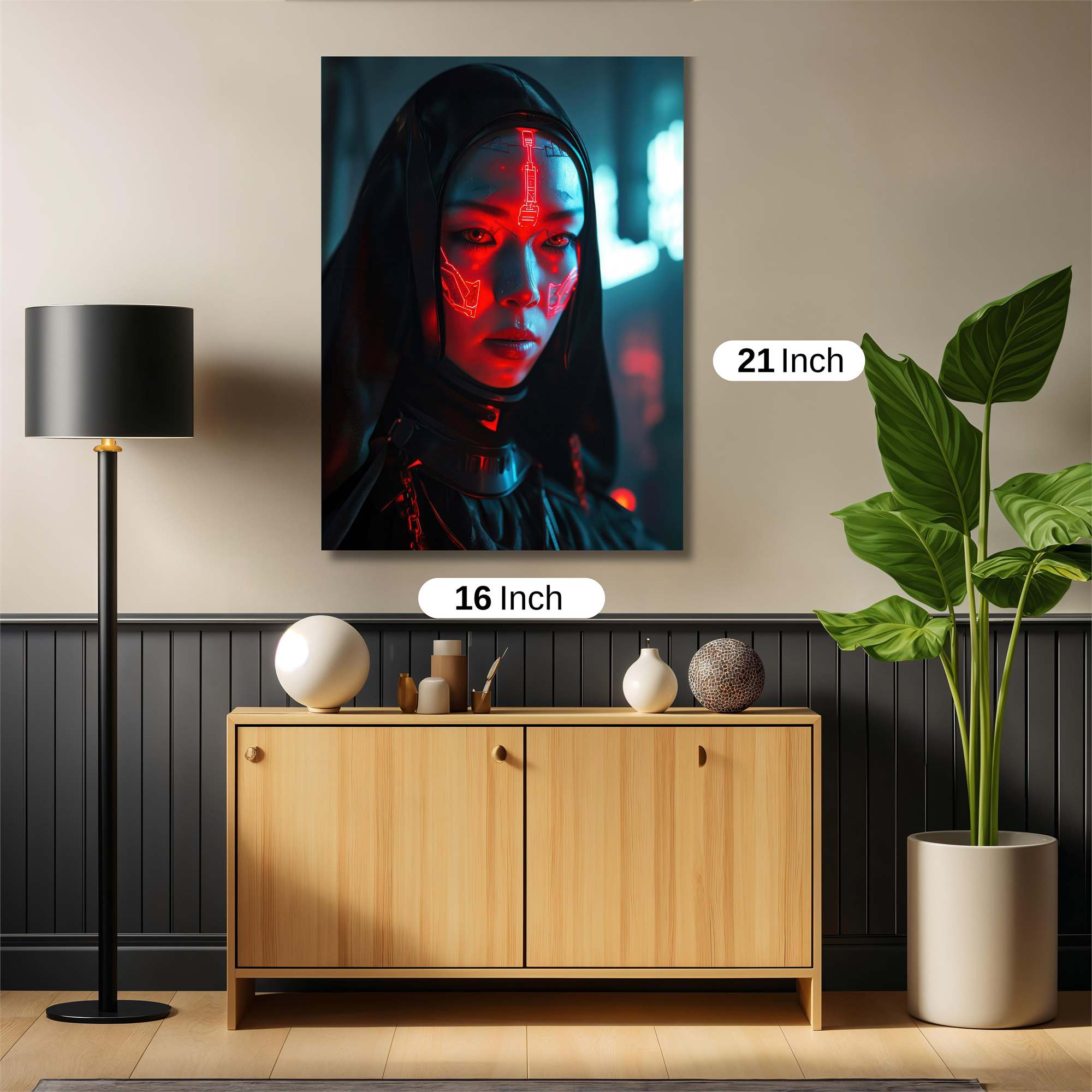 Forest Serenity Safe Wall Magnetic / M