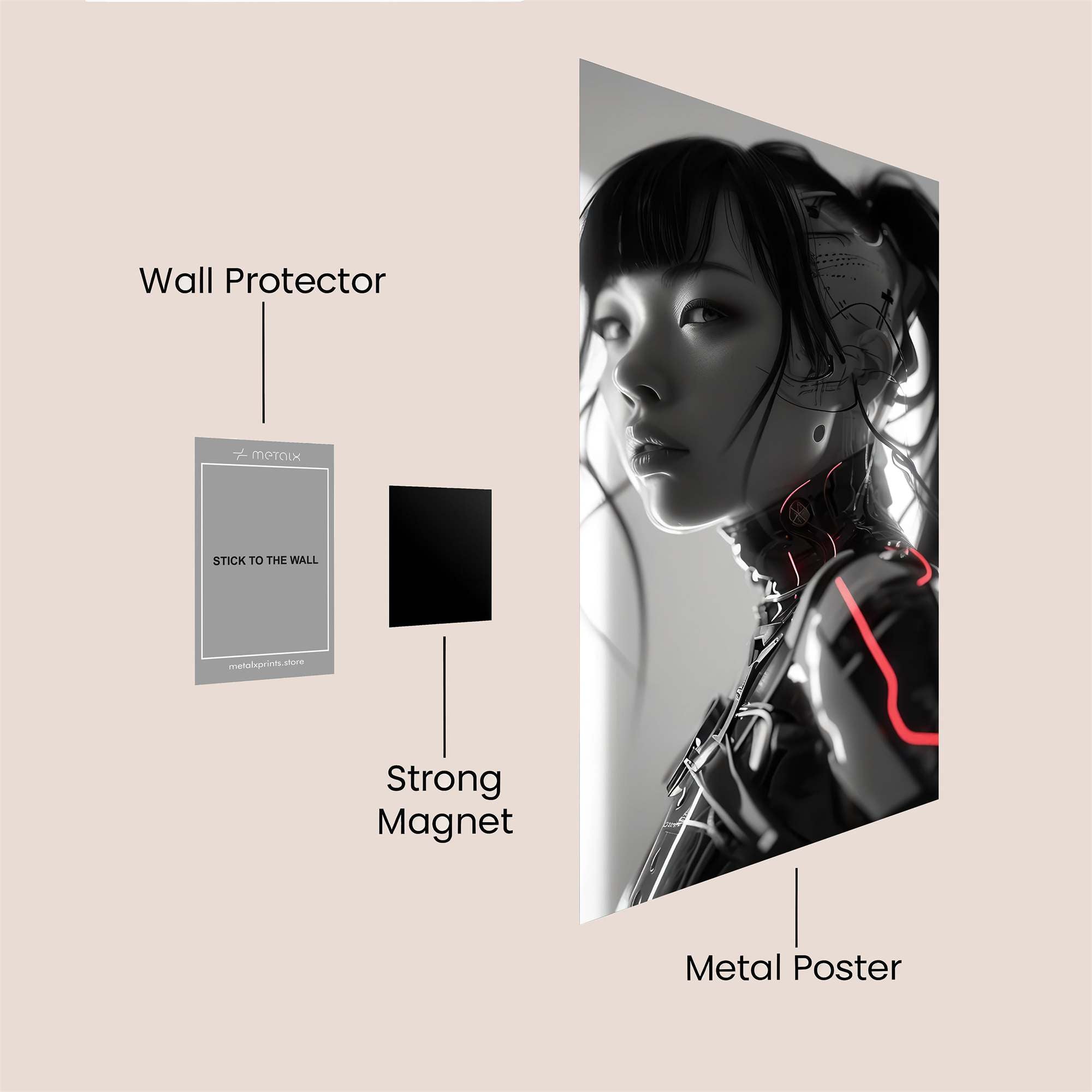 Cosmic Awakening Safe Wall Magnetic / M