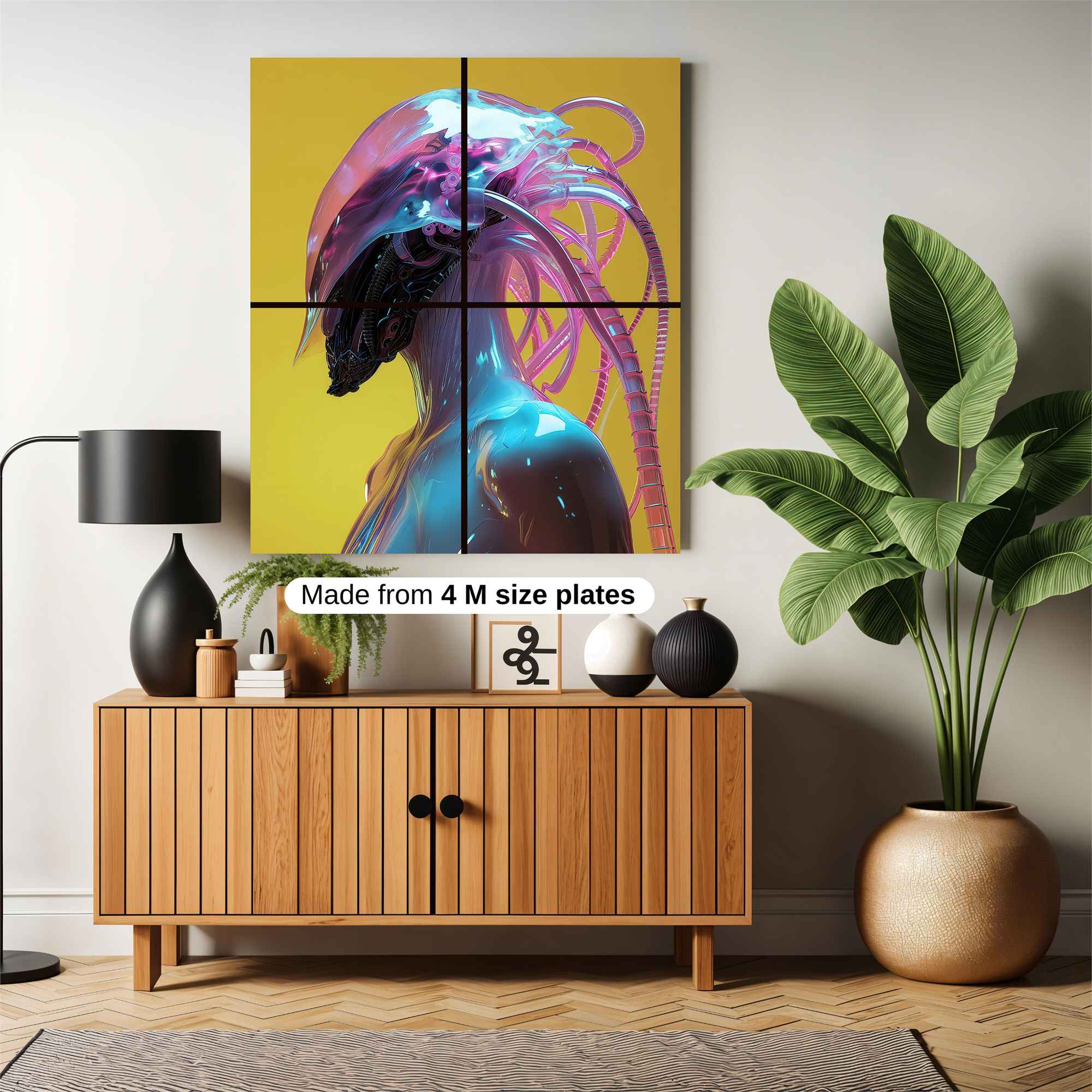 Molten Eruption Safe Wall Magnetic / M