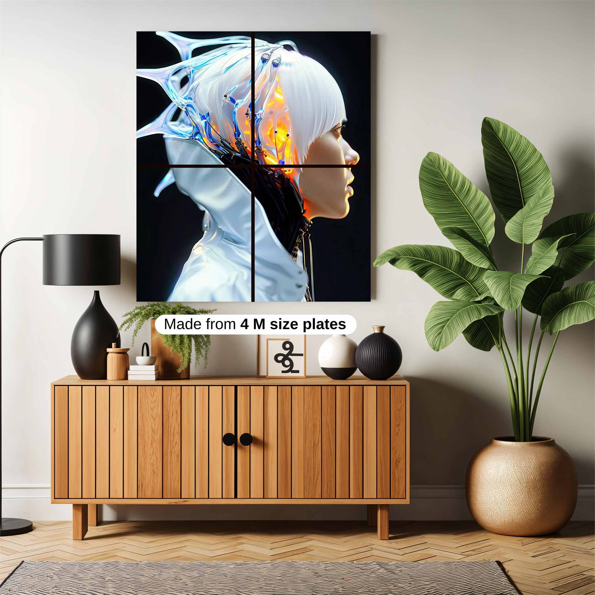 Forest Serenity Safe Wall Magnetic / M