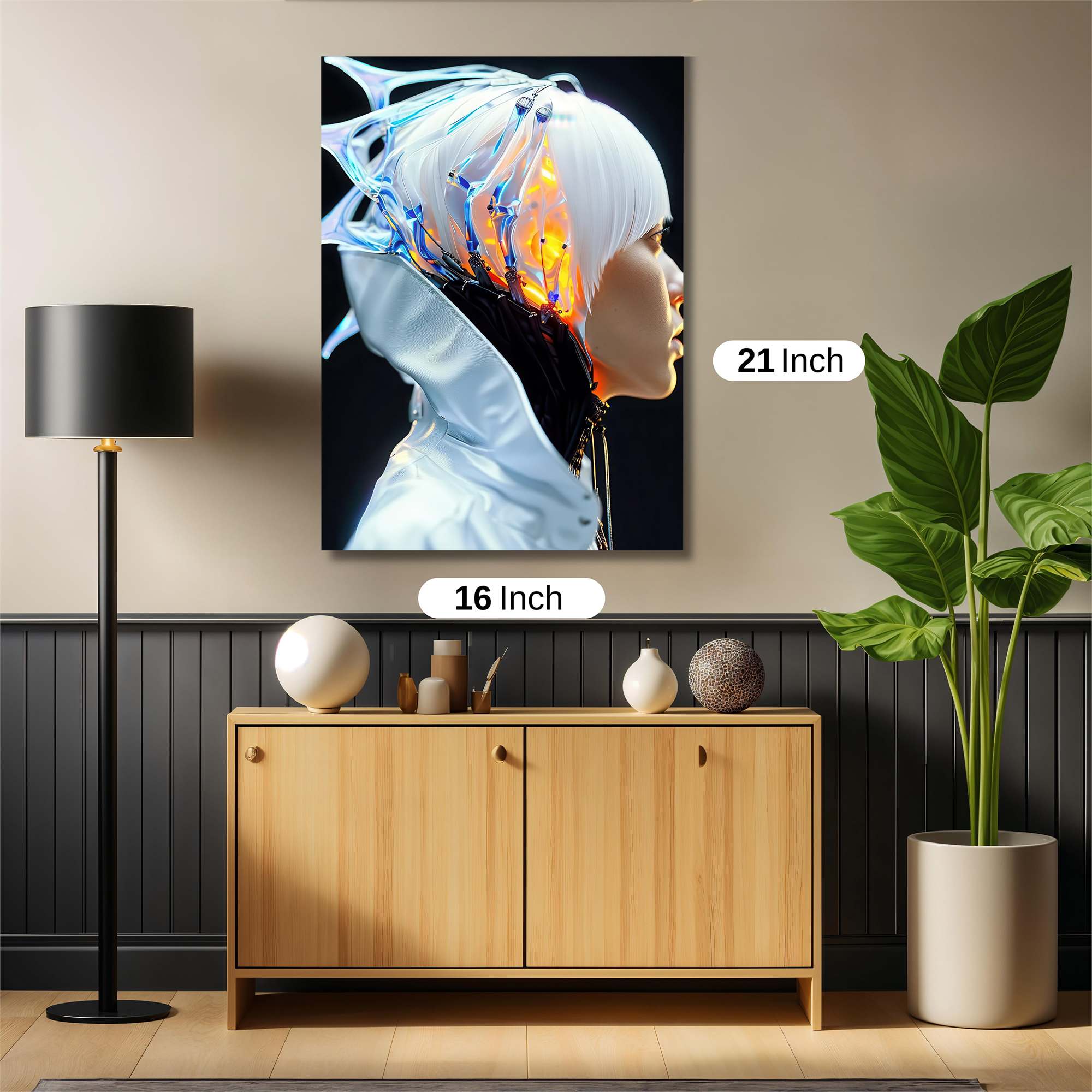 Forest Serenity Safe Wall Magnetic / M