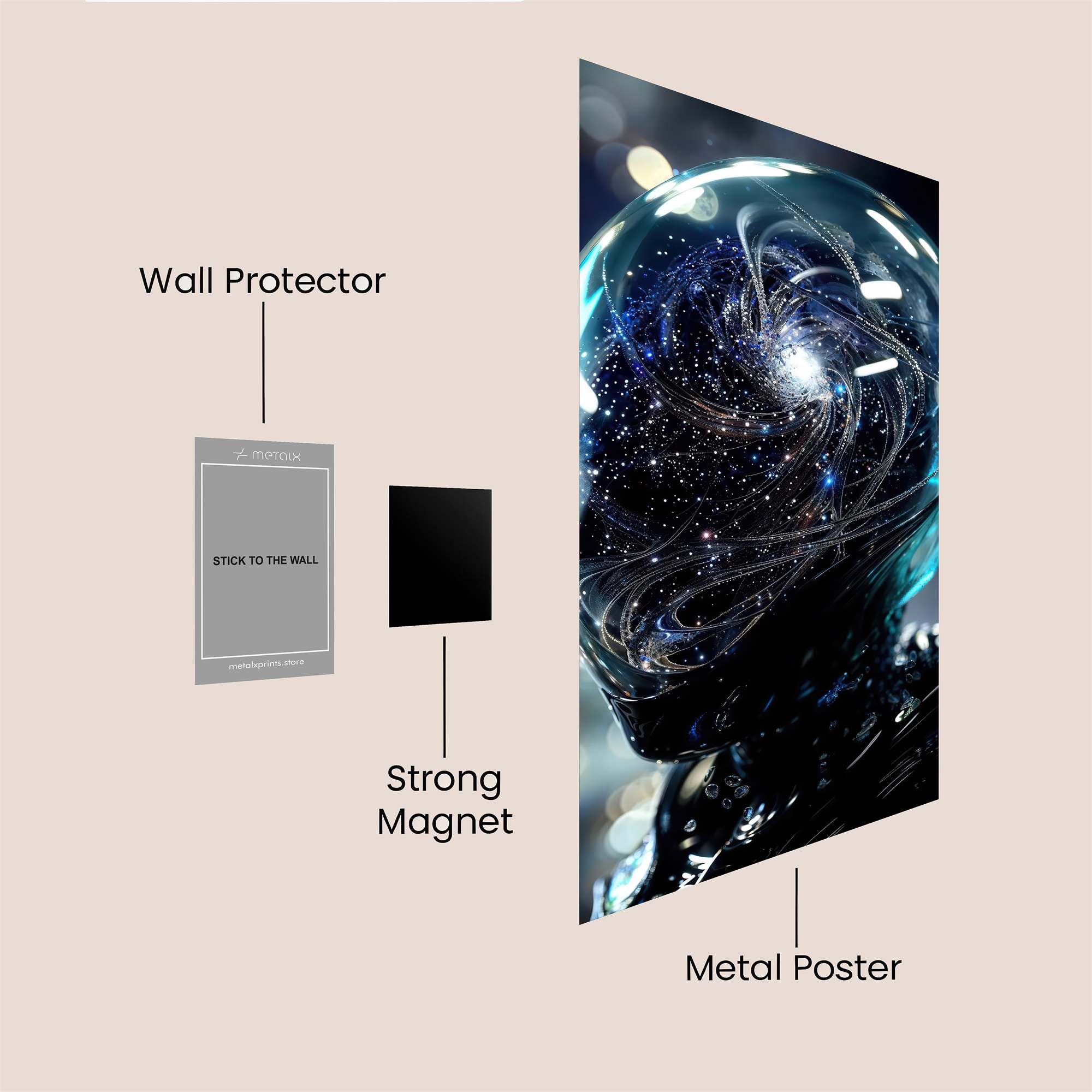 Jaguar Majestic Safe Wall Magnetic / M