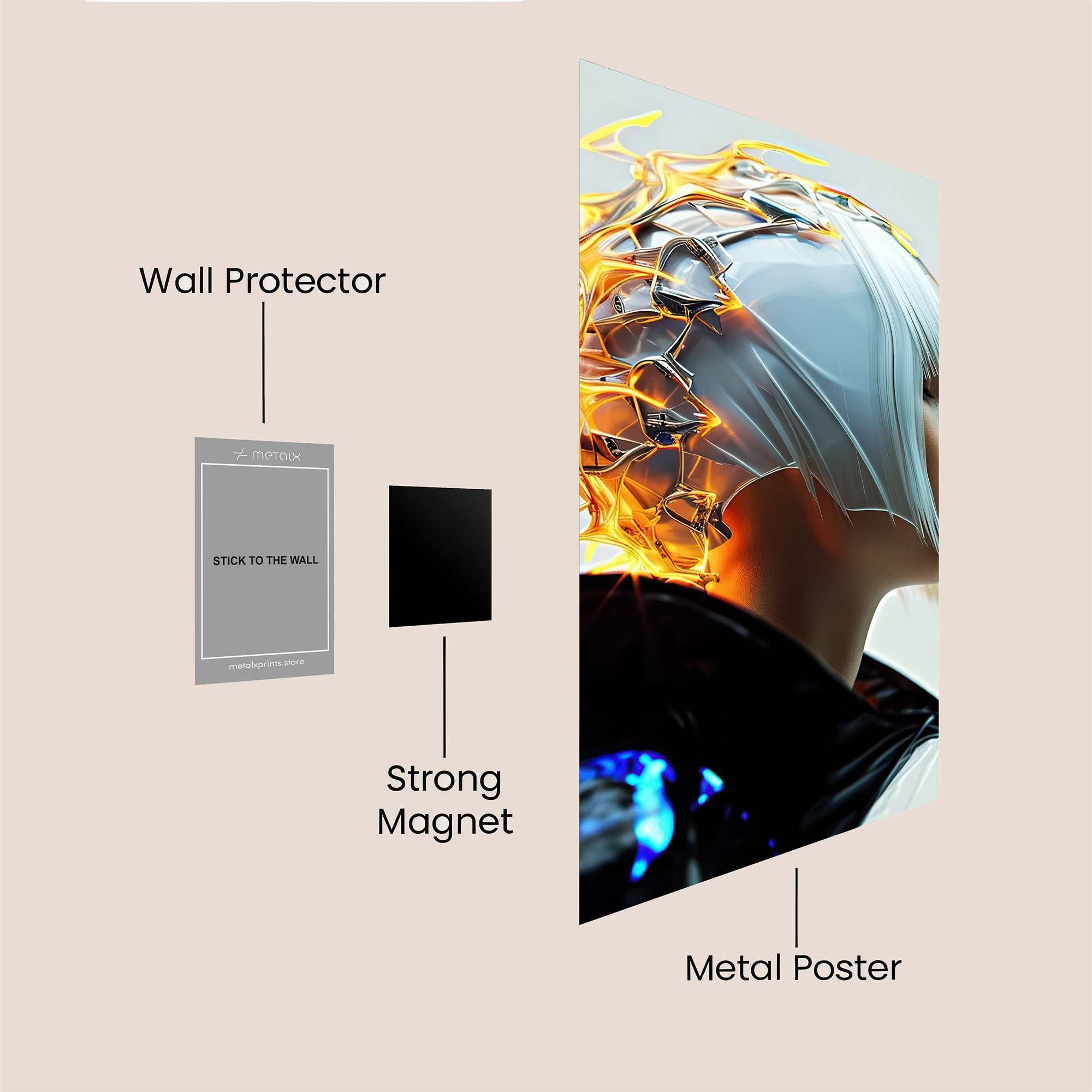 Gorilla Groove Safe Wall Magnetic / M