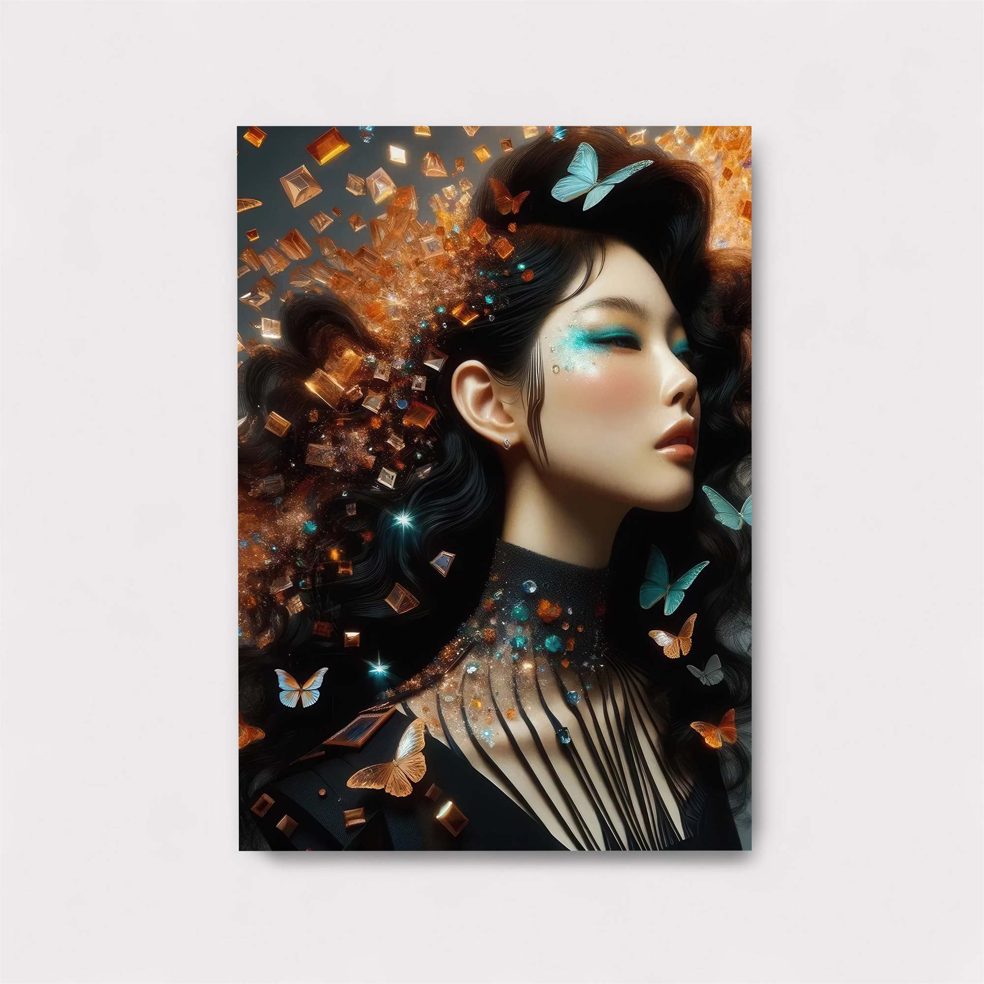 Floral Radiance Safe Wall Magnetic / M