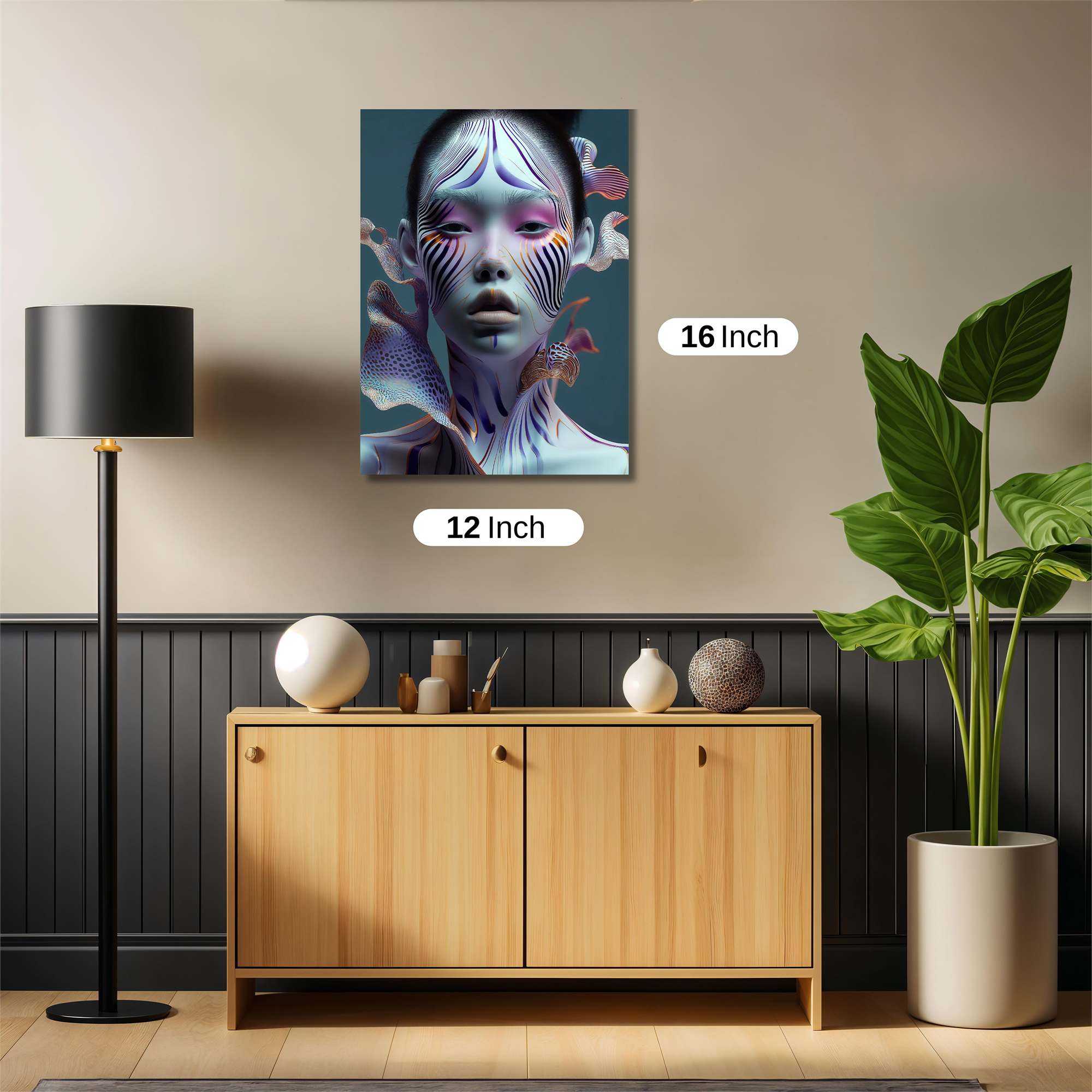 Bleeding Rose Safe Wall Magnetic / M