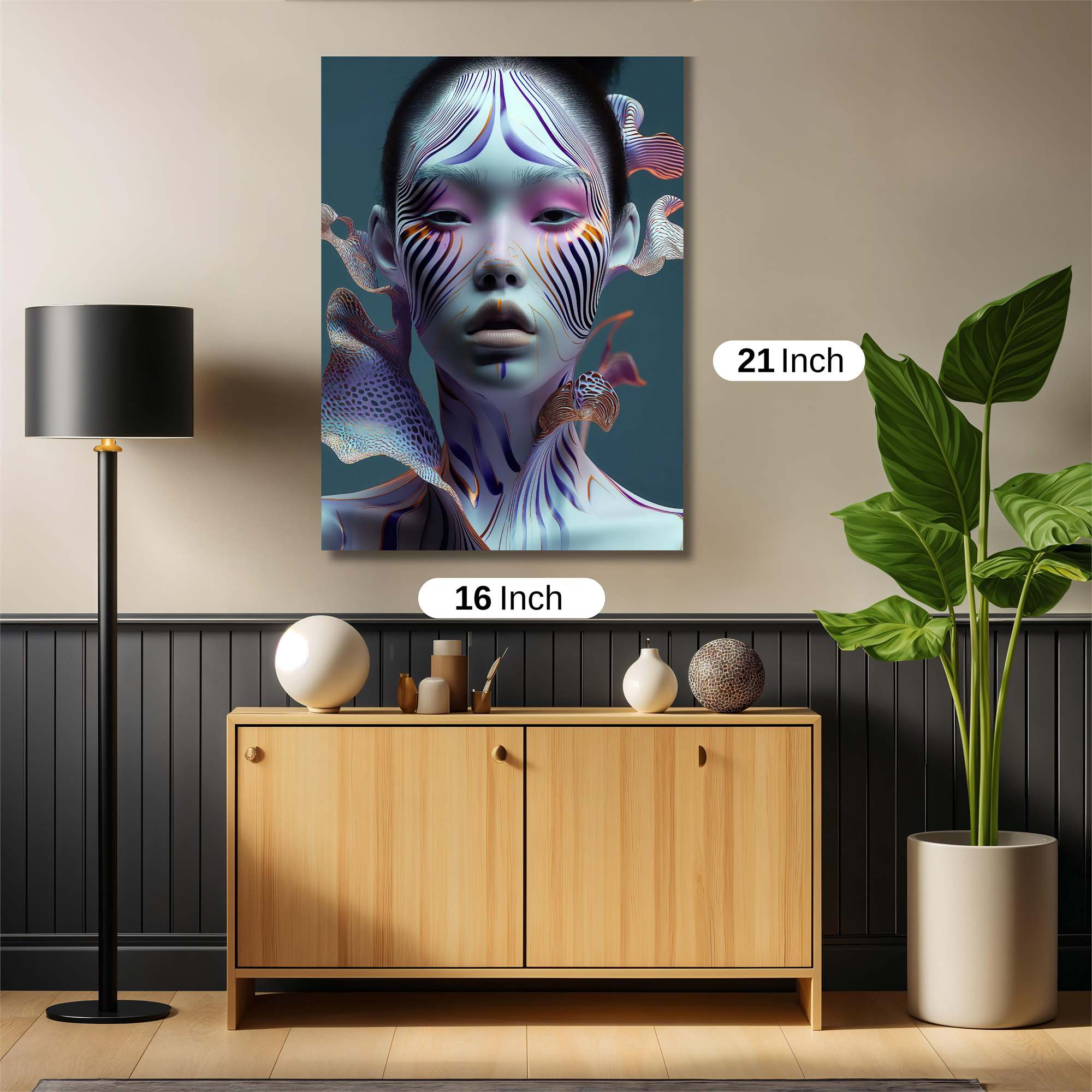 Bleeding Rose Safe Wall Magnetic / M