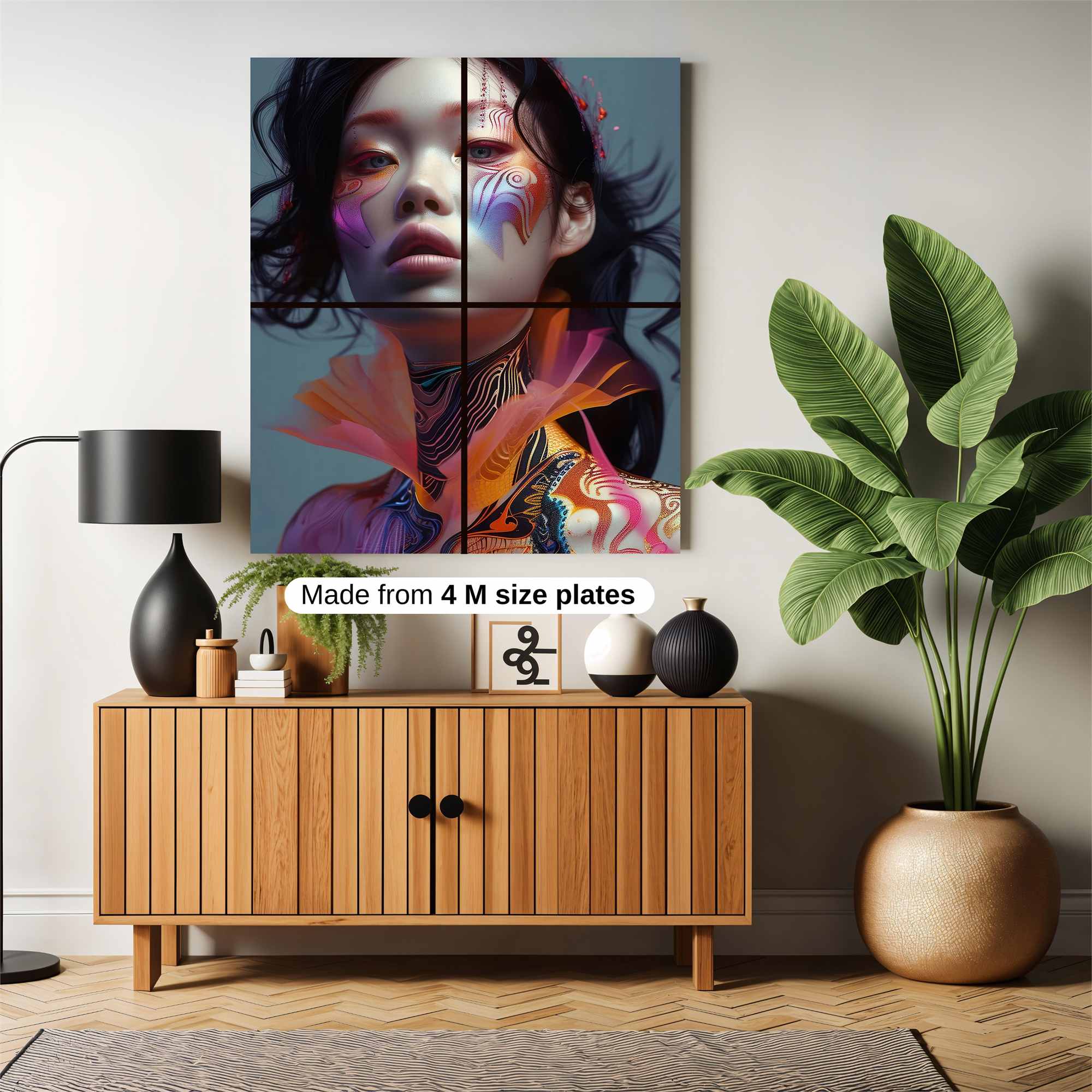 Gothic Rose Safe Wall Magnetic / M