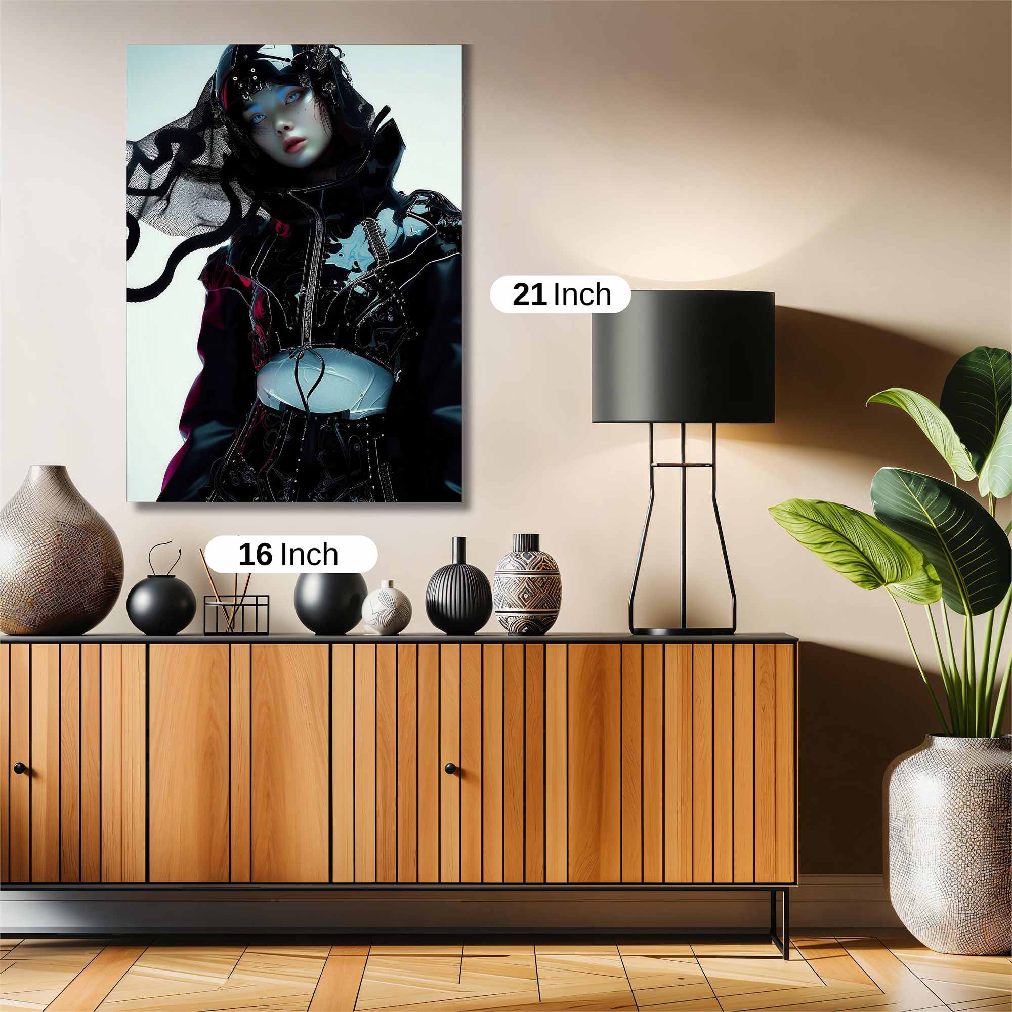 Obsidian Bloom Safe Wall Magnetic / M