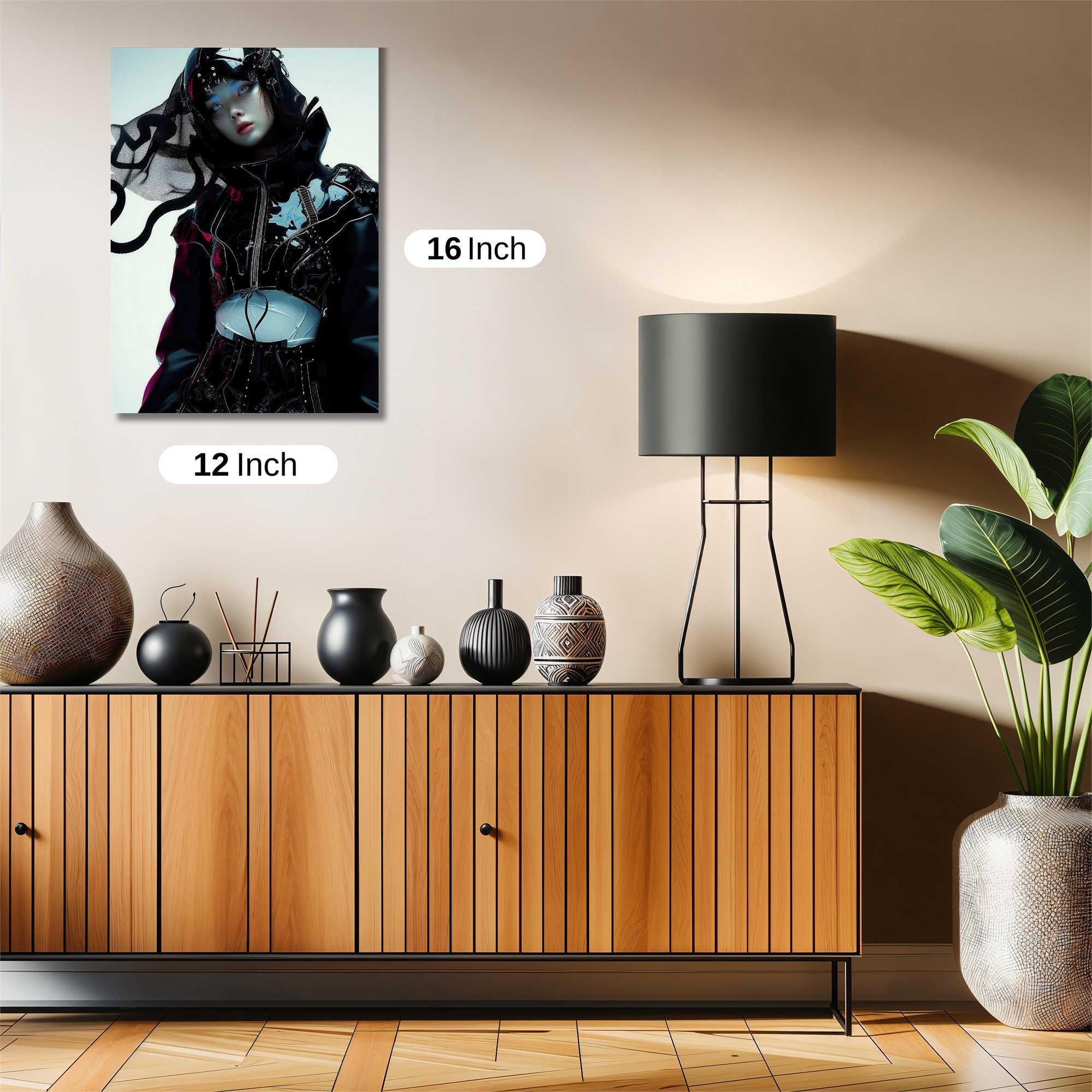 Obsidian Bloom Safe Wall Magnetic / M