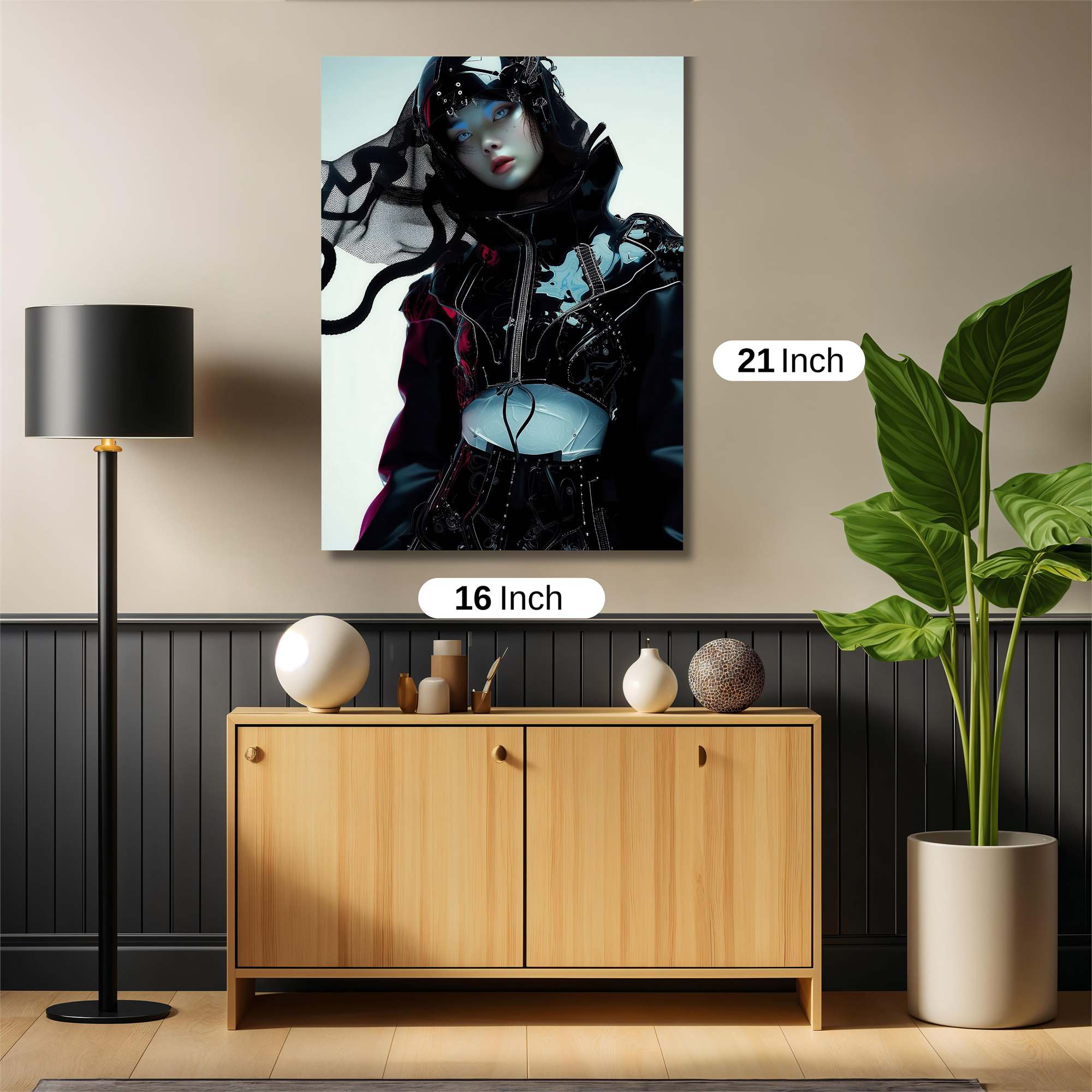 Obsidian Bloom Safe Wall Magnetic / M