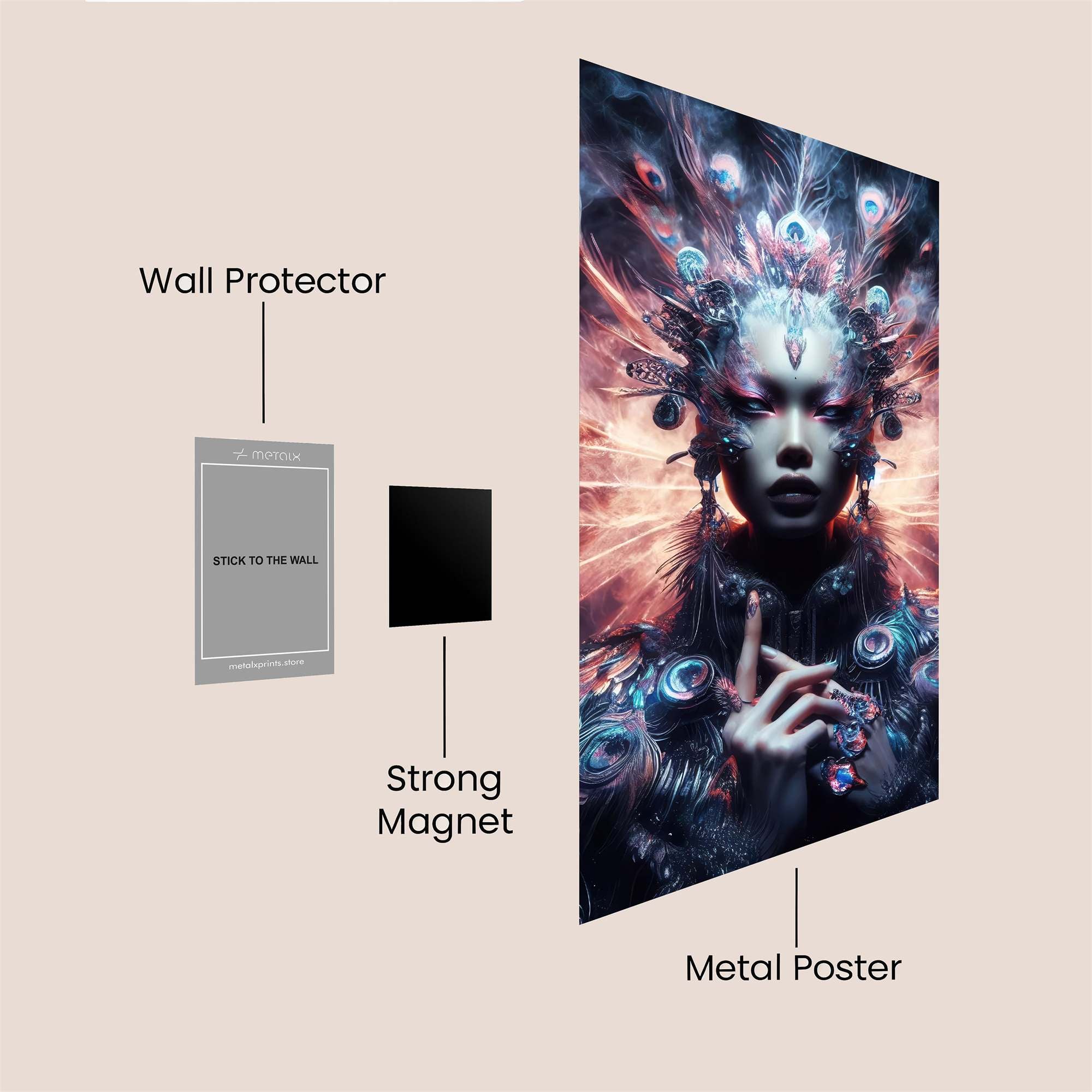 Glowstone Serenity Safe Wall Magnetic / M