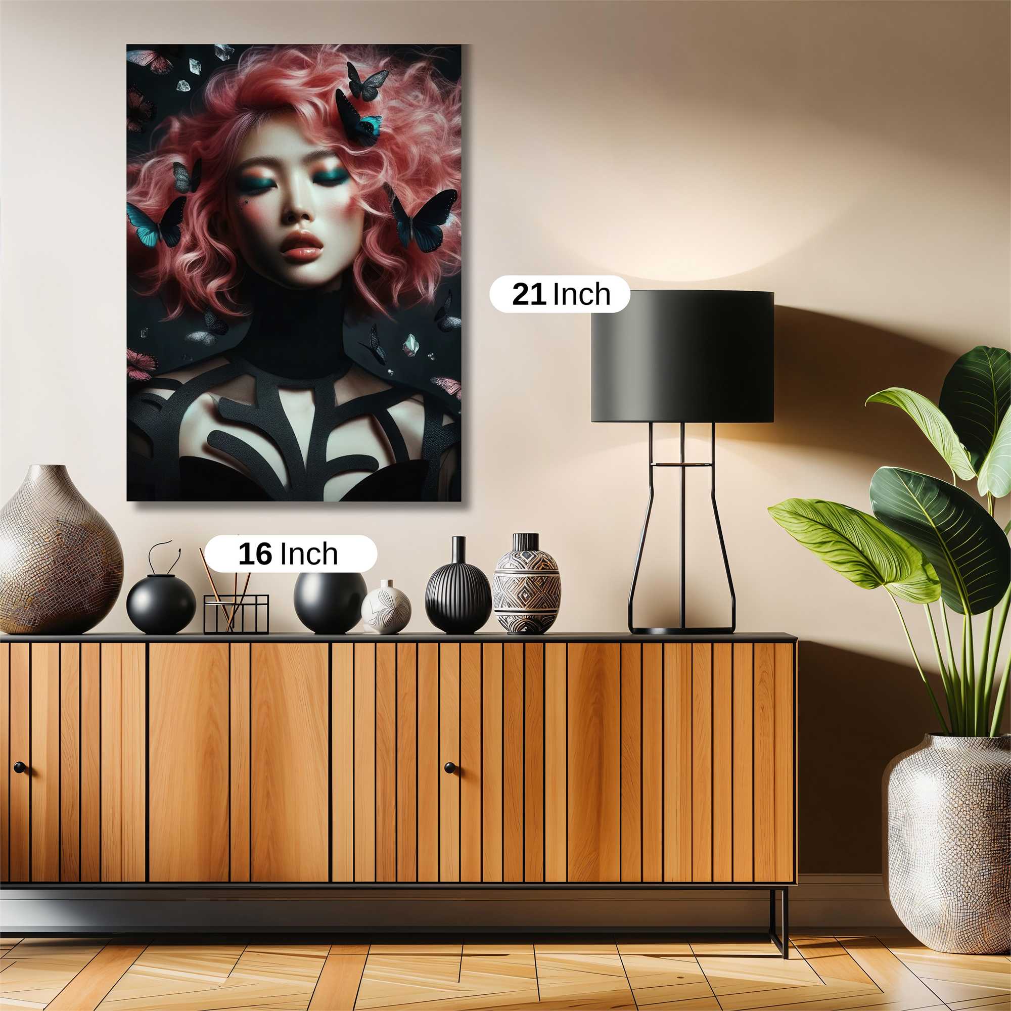 Floral Radiance Safe Wall Magnetic / M