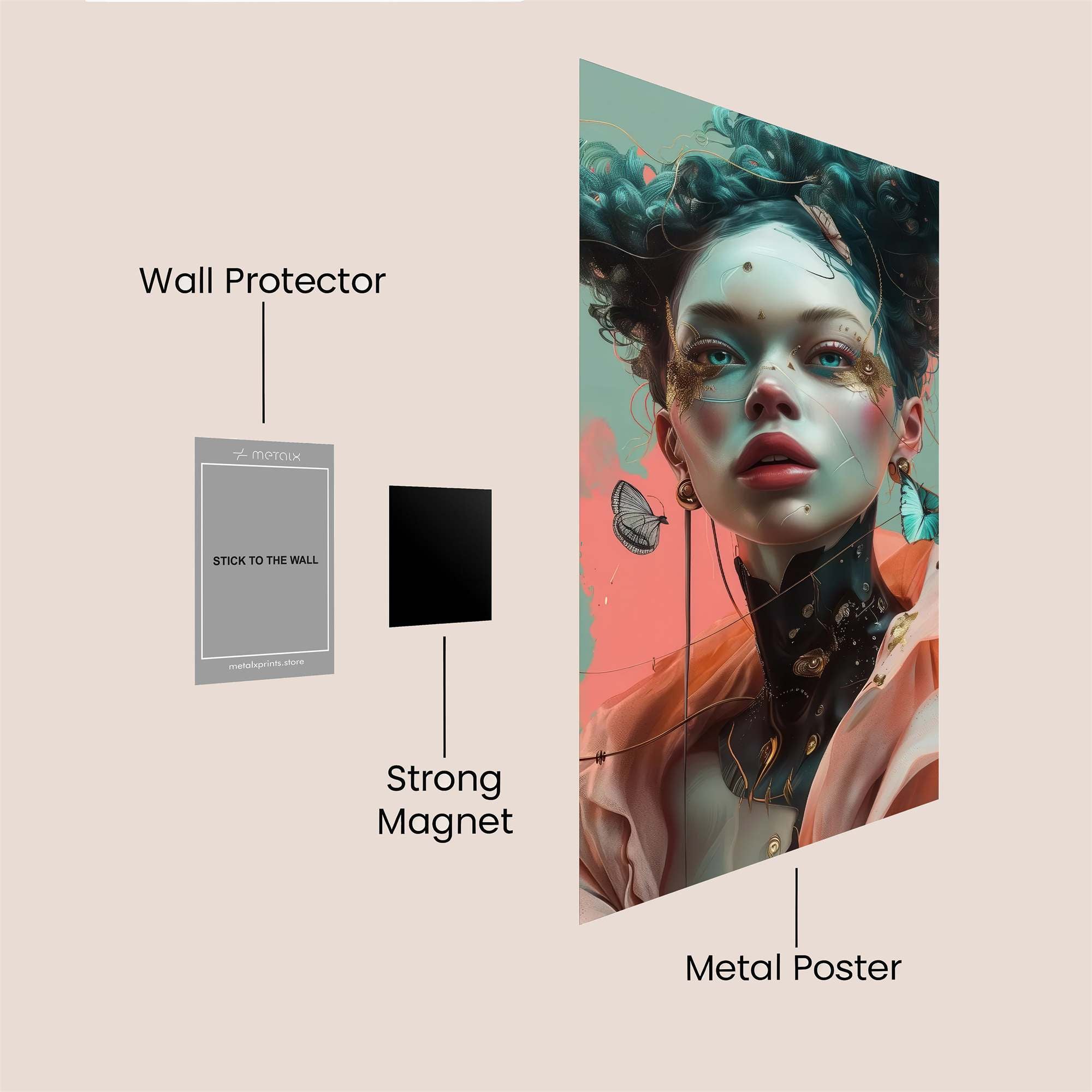 ForgetMeNot Dream Safe Wall Magnetic / M