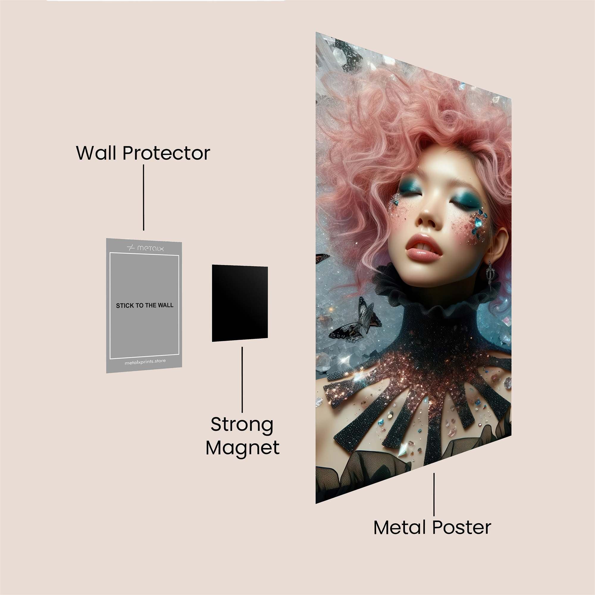 Glowstone Serenity Safe Wall Magnetic / M