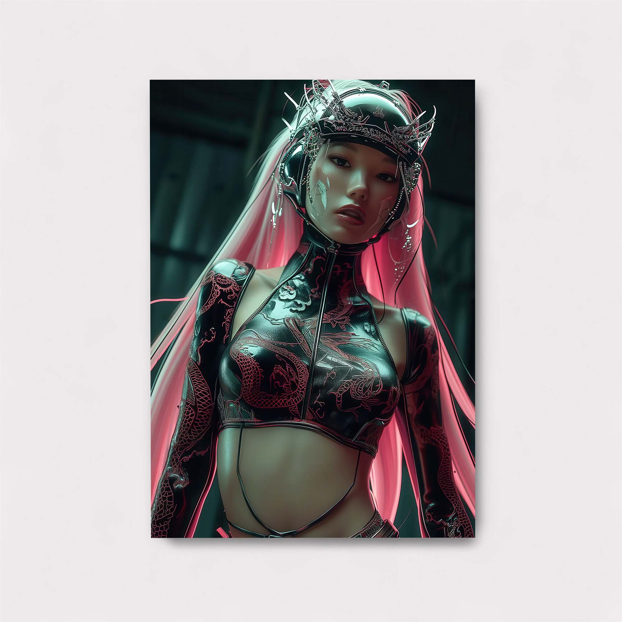 Floral Serenity Safe Wall Magnetic / M