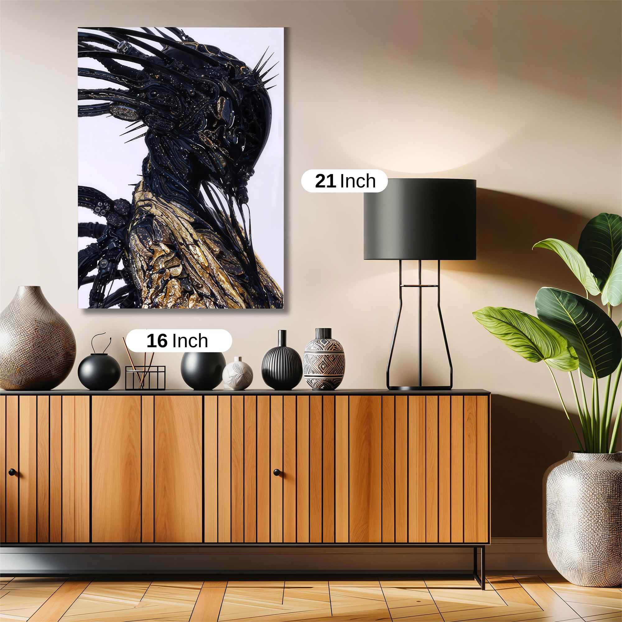 Mecha Dragon Safe Wall Magnetic / M