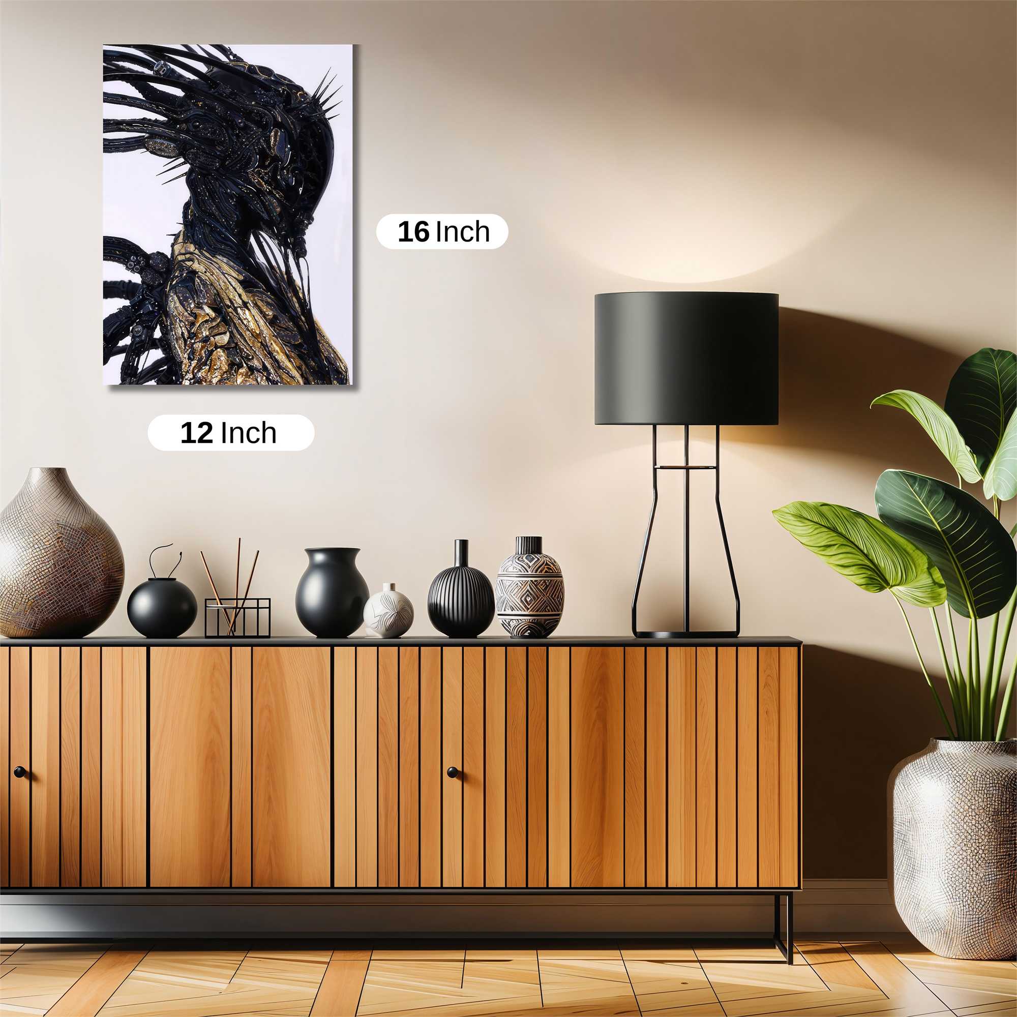 Mecha Dragon Safe Wall Magnetic / M