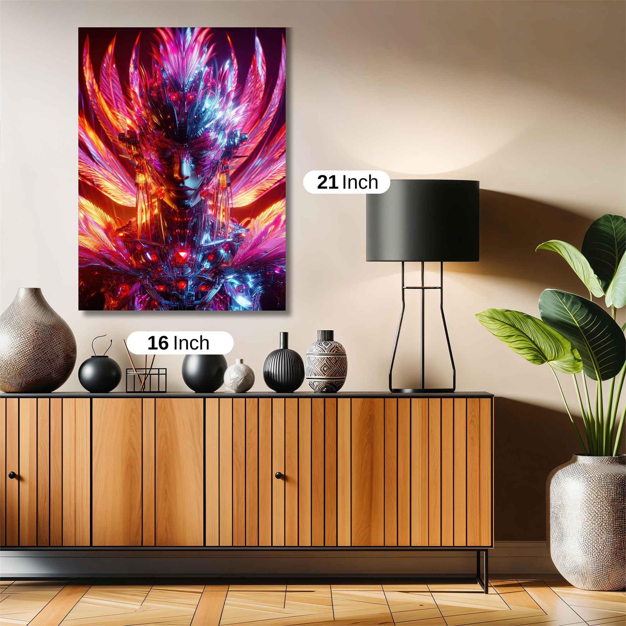 Glowing Serenity Safe Wall Magnetic / M