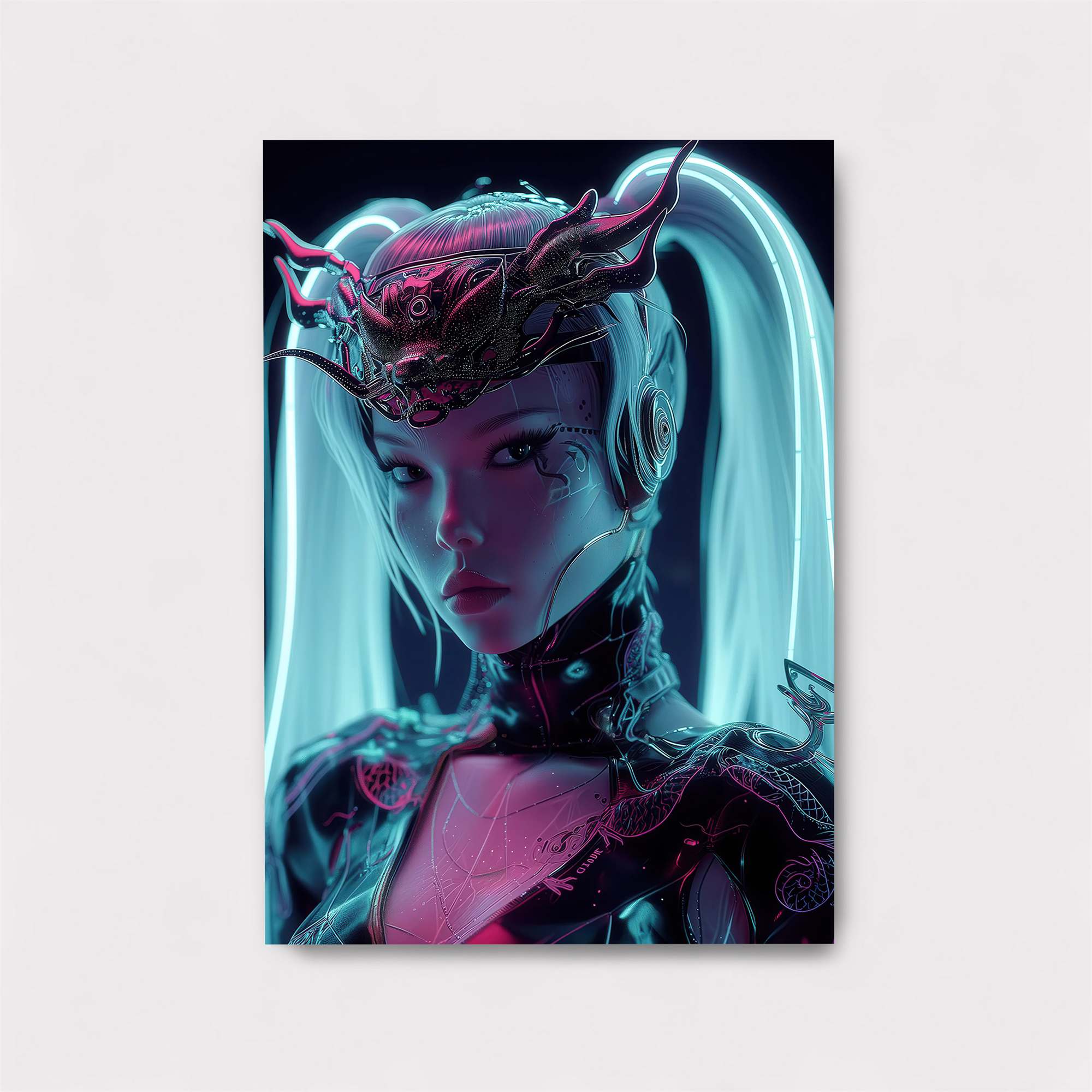 Floral Elegance Safe Wall Magnetic / M