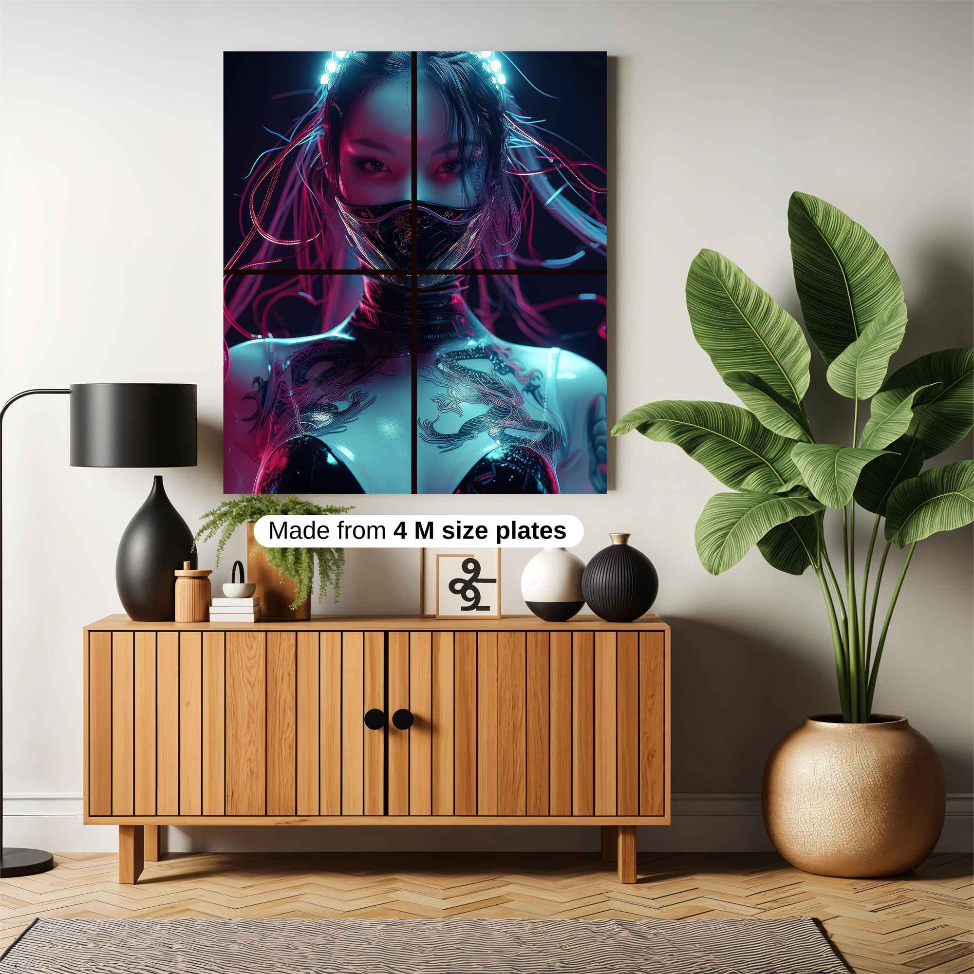 Lion Majesty Safe Wall Magnetic / M