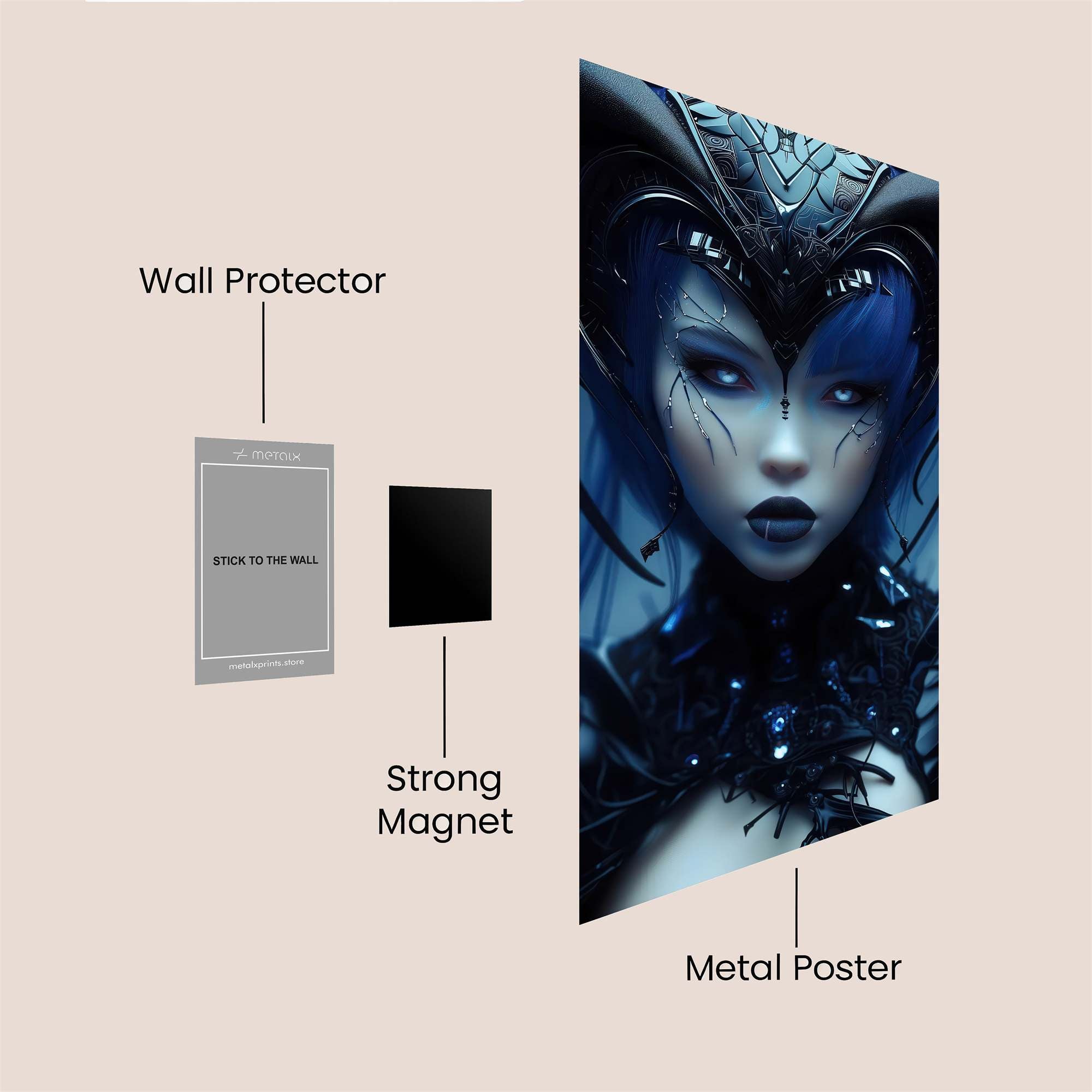 Lion Majesty Safe Wall Magnetic / M