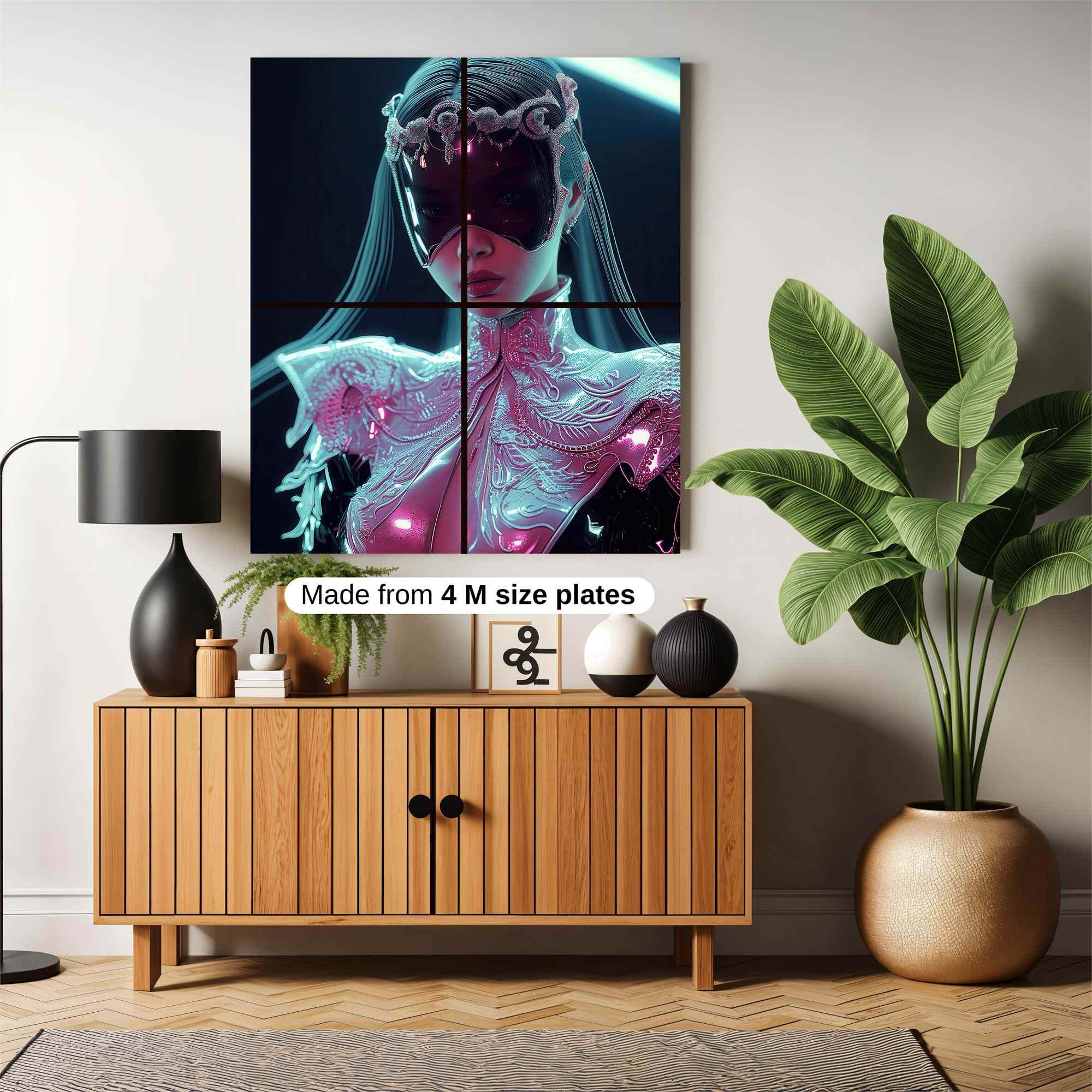 Lion Blaze Safe Wall Magnetic / M