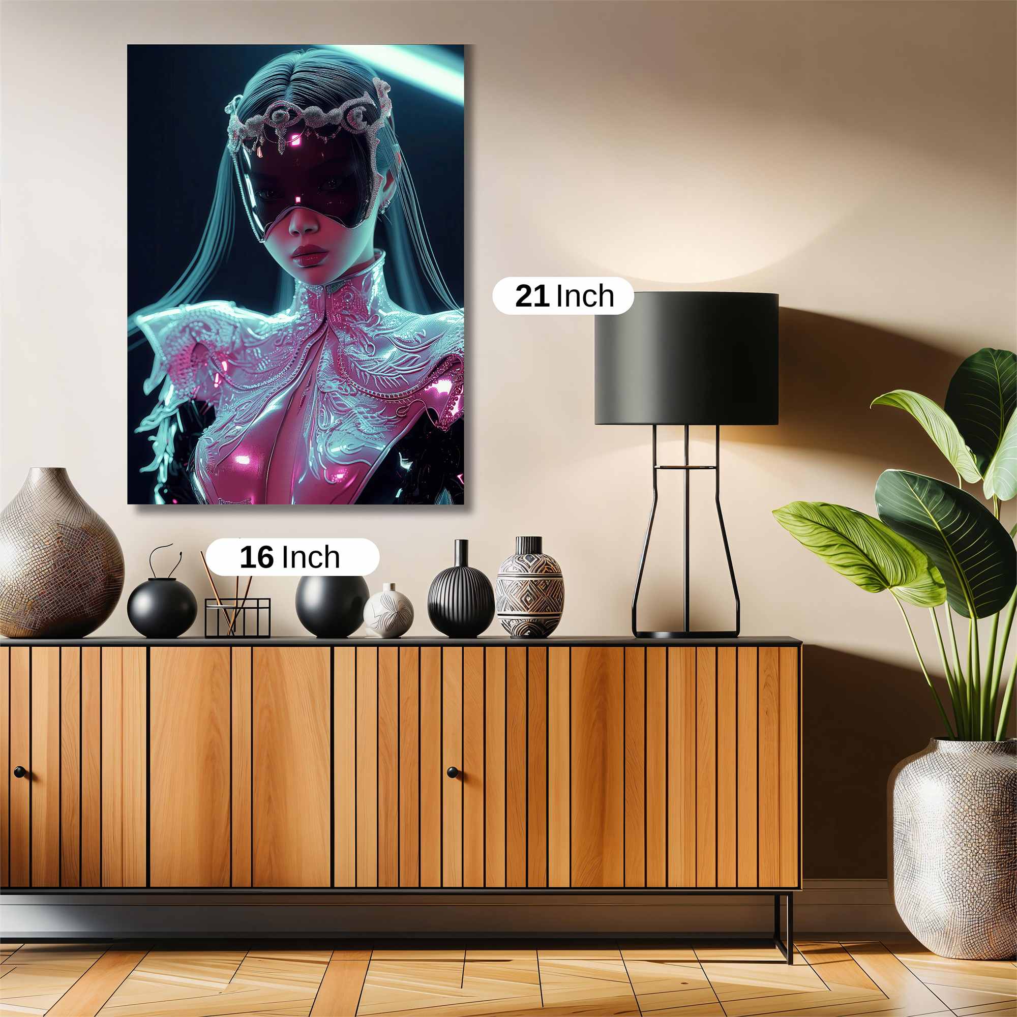 Lion Blaze Safe Wall Magnetic / M