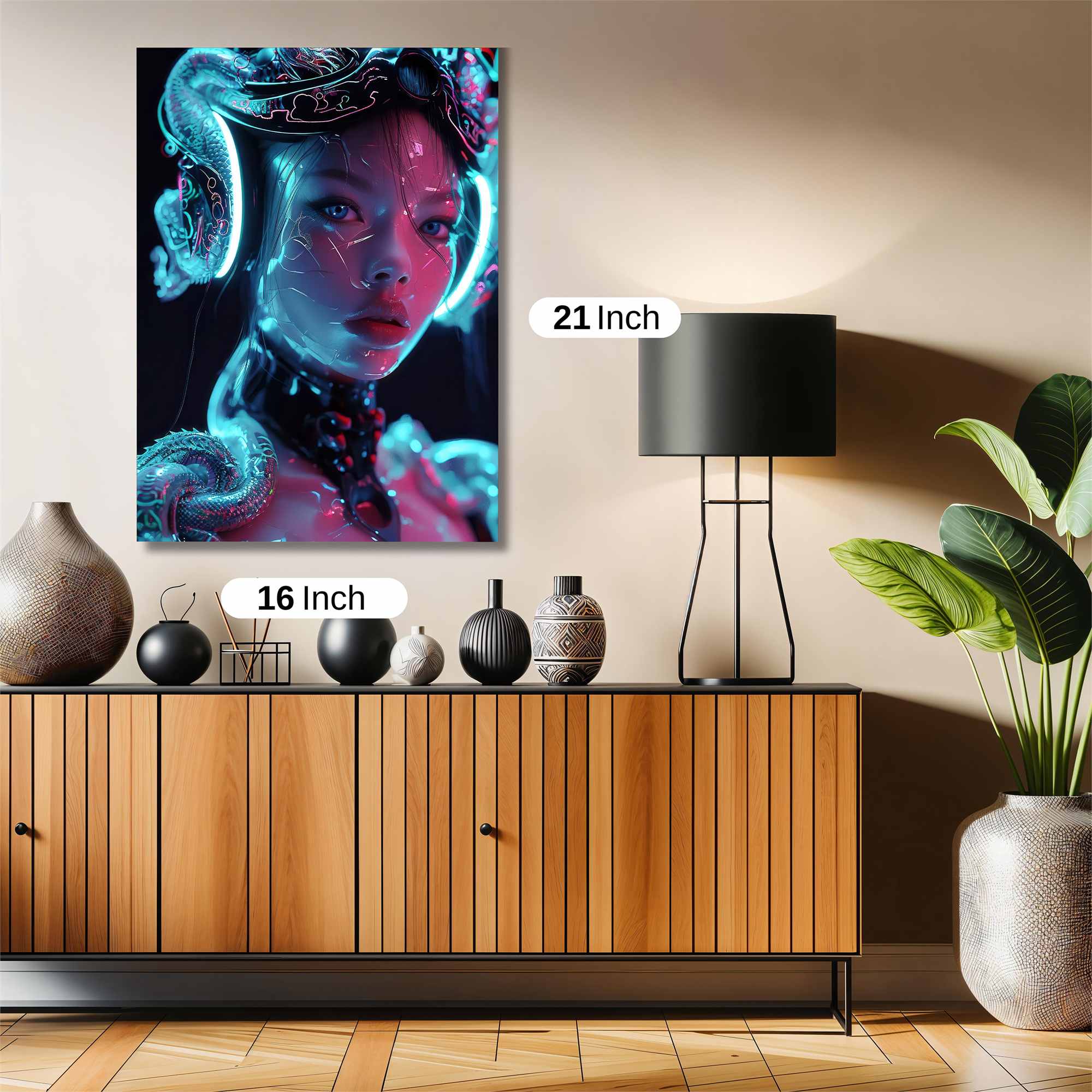 Lion Blaze Safe Wall Magnetic / M