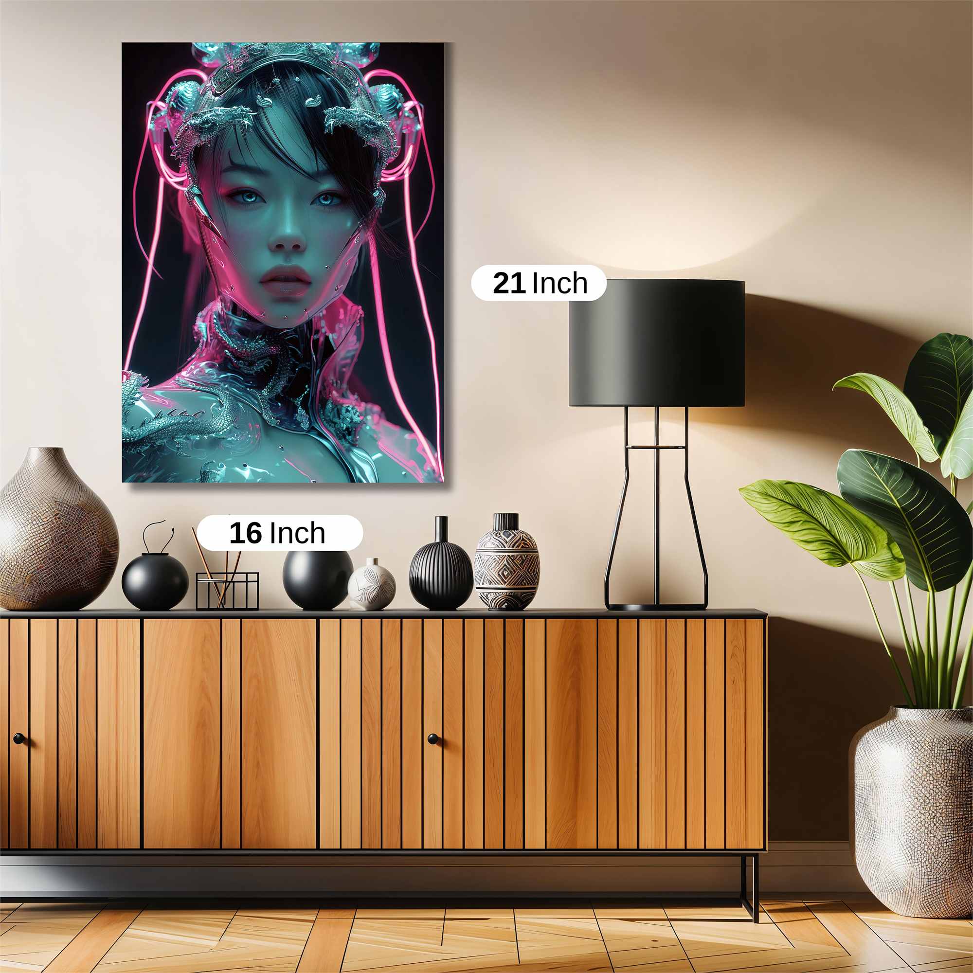 Lion Majestic Safe Wall Magnetic / M